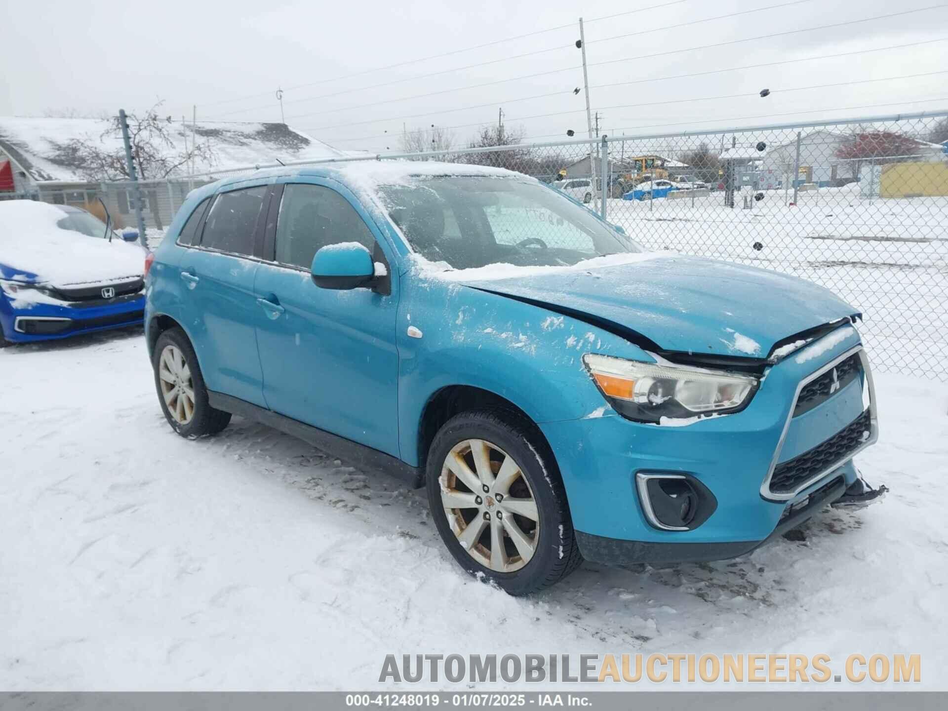 4A4AR3AU5DE008996 MITSUBISHI OUTLANDER SPORT 2013