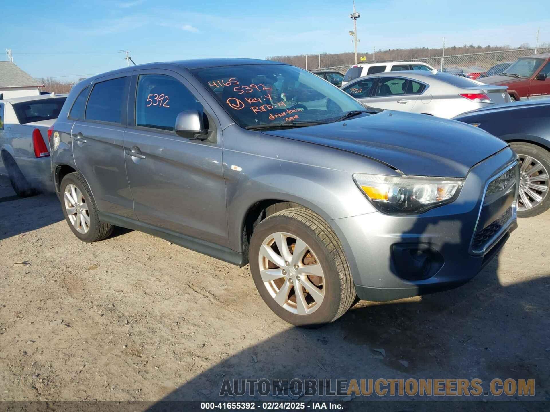 4A4AR3AU5EE001340 MITSUBISHI OUTLANDER SPORT 2014