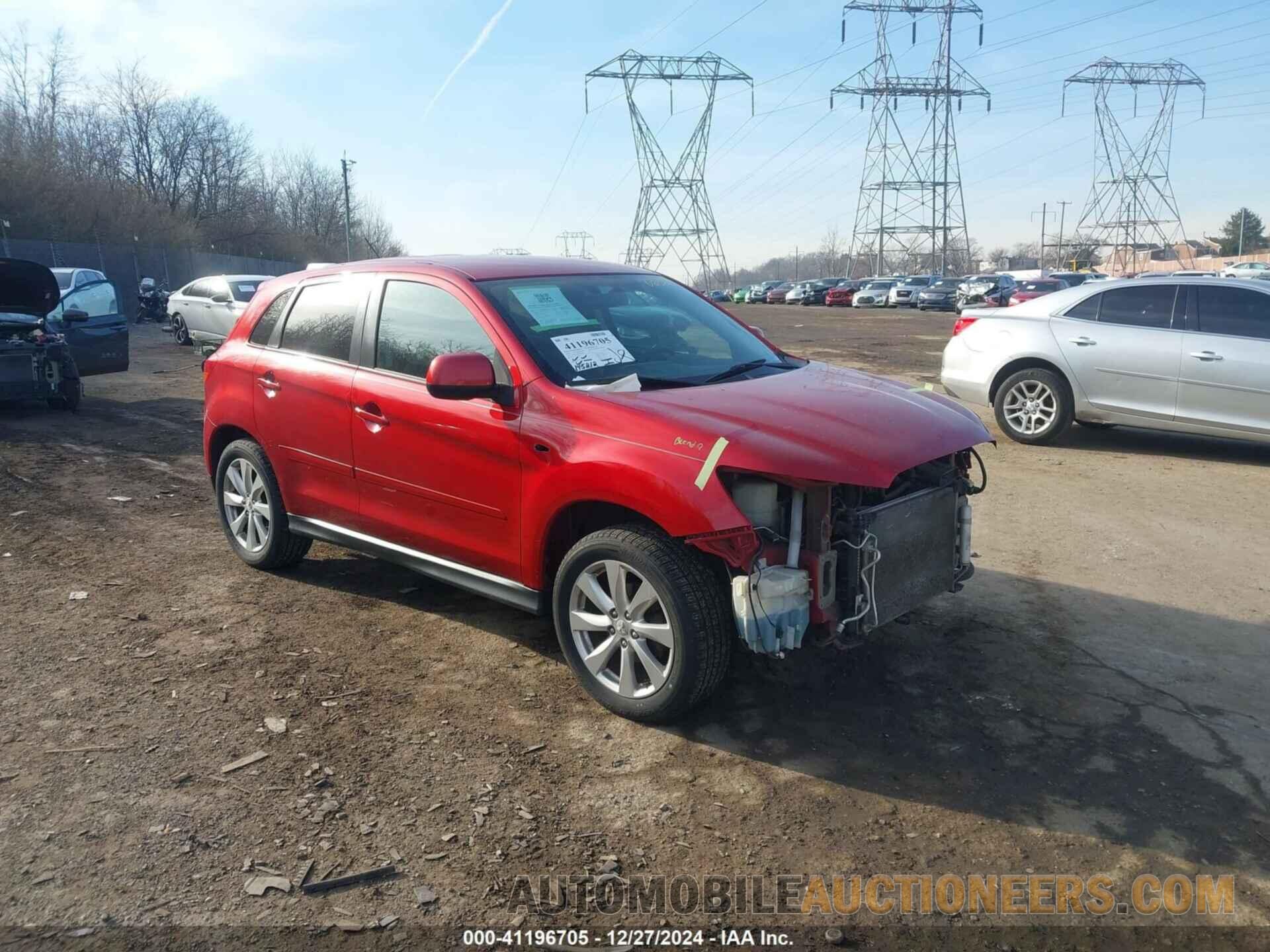 4A4AR3AU6FE025891 MITSUBISHI OUTLANDER SPORT 2015