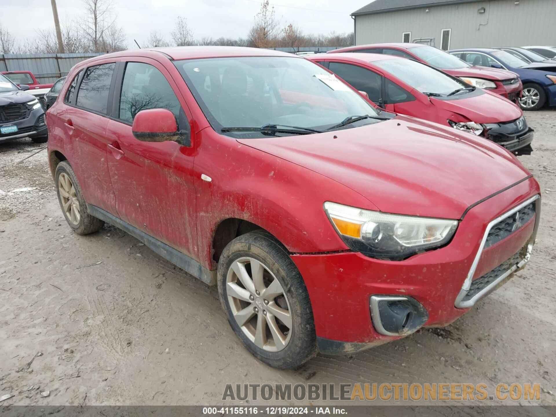 4A4AR3AU7FE019372 MITSUBISHI OUTLANDER SPORT 2015