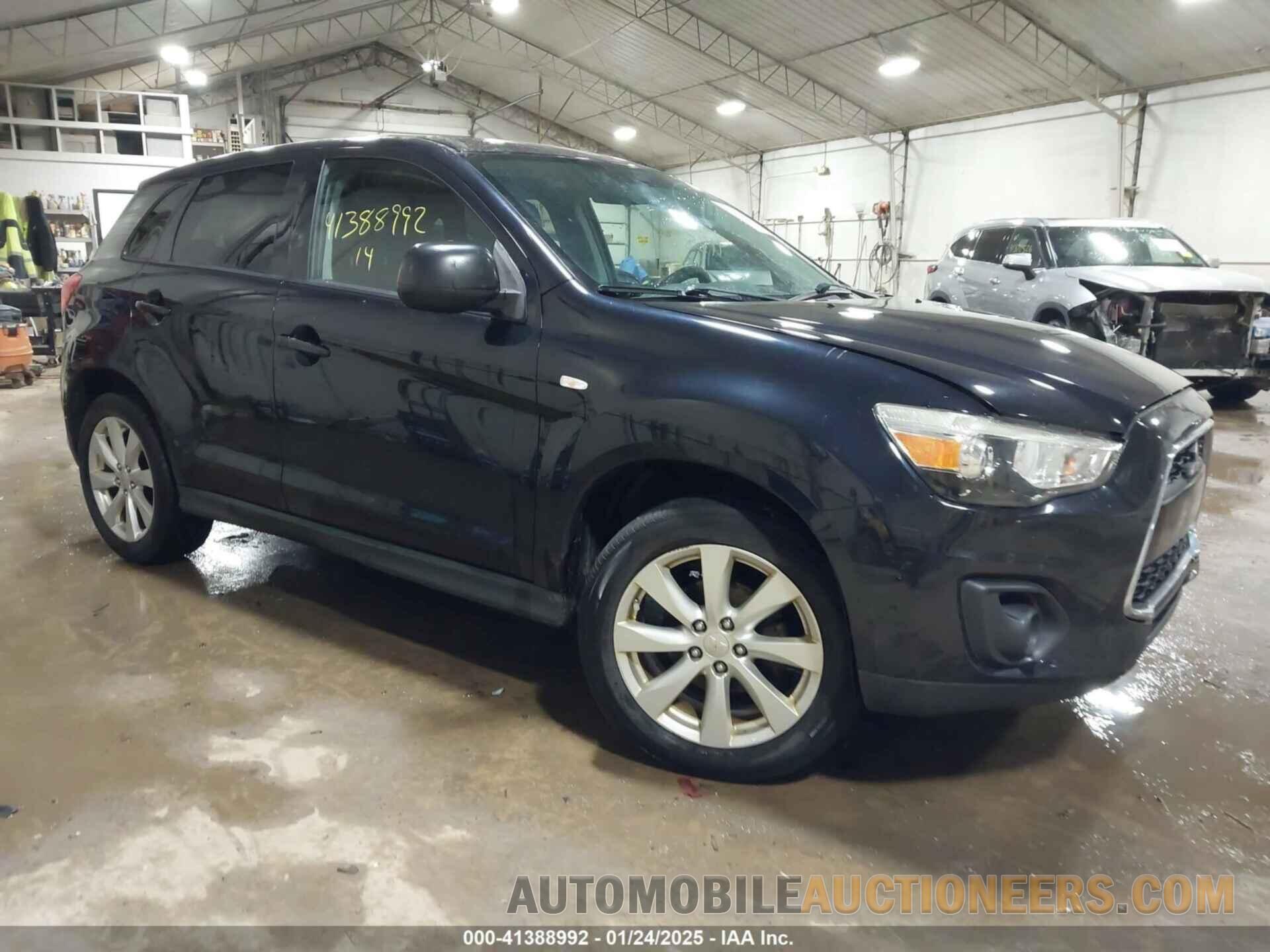 4A4AR3AUXEE016383 MITSUBISHI OUTLANDER SPORT 2014