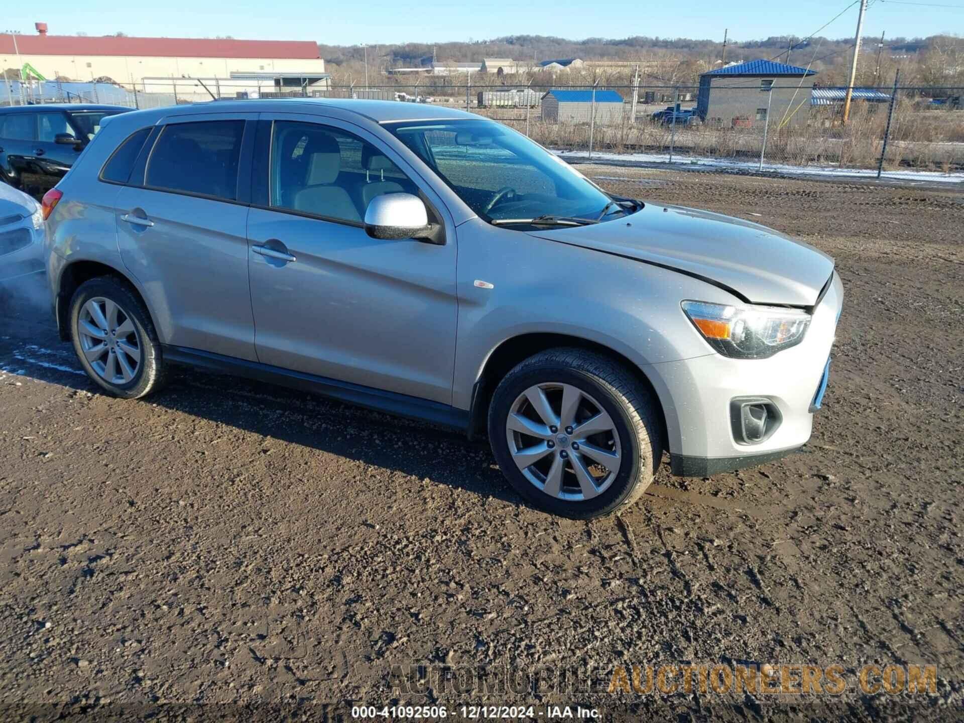 4A4AR3AW9FE061558 MITSUBISHI OUTLANDER SPORT 2015