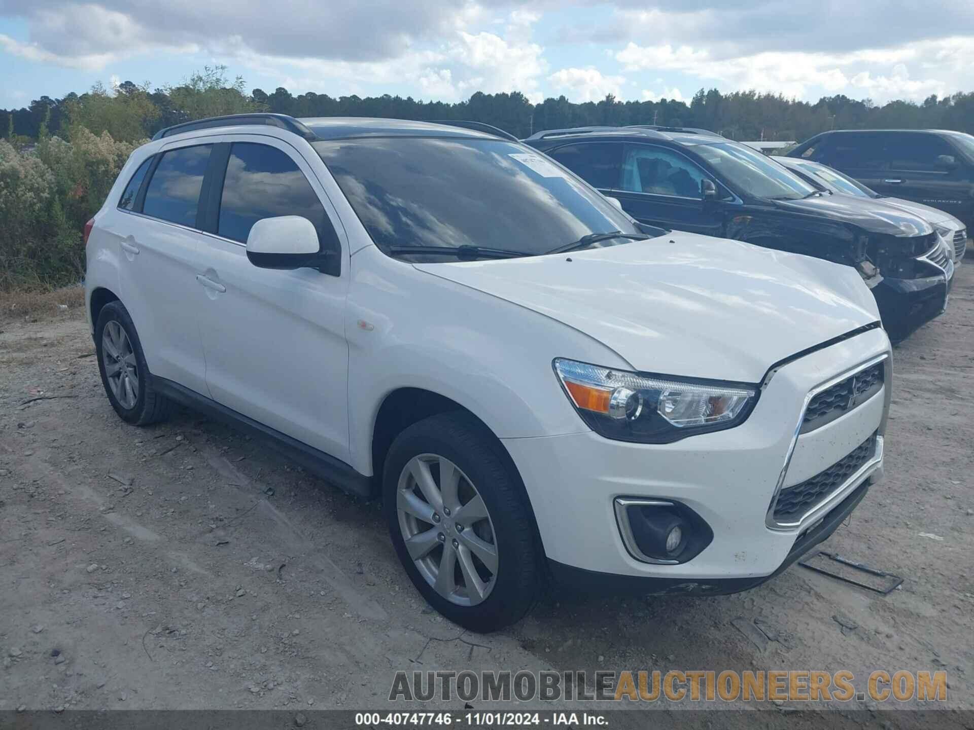 4A4AR4AU3DE010347 MITSUBISHI OUTLANDER SPORT 2013