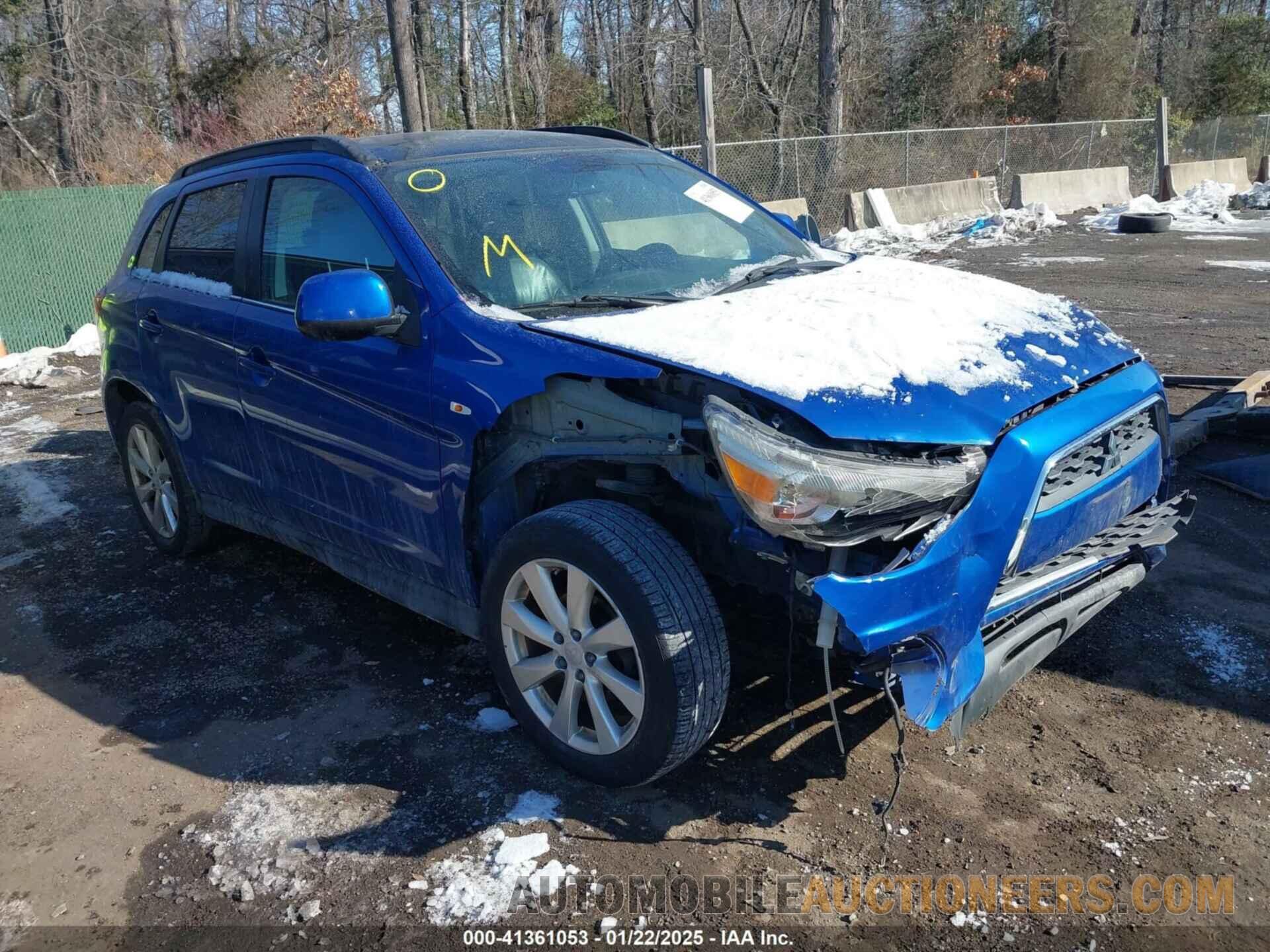 4A4AR4AU8FE011707 MITSUBISHI OUTLANDER SPORT 2015