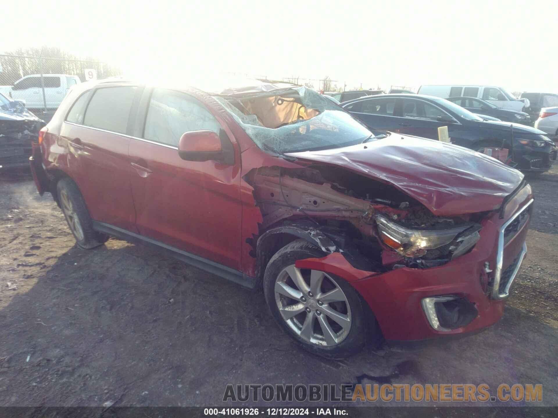 4A4AR4AU8FE039829 MITSUBISHI OUTLANDER SPORT 2015