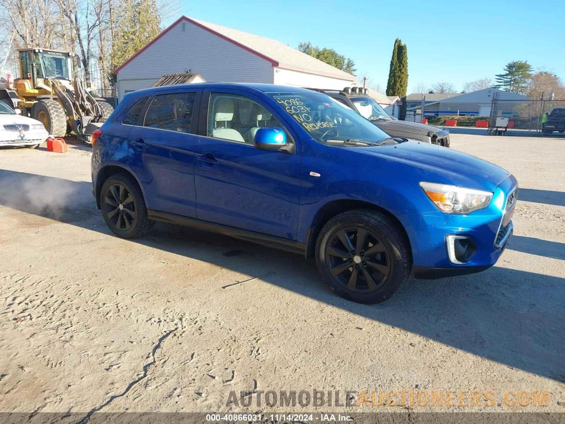 4A4AR4AU9FE029729 MITSUBISHI OUTLANDER SPORT 2015