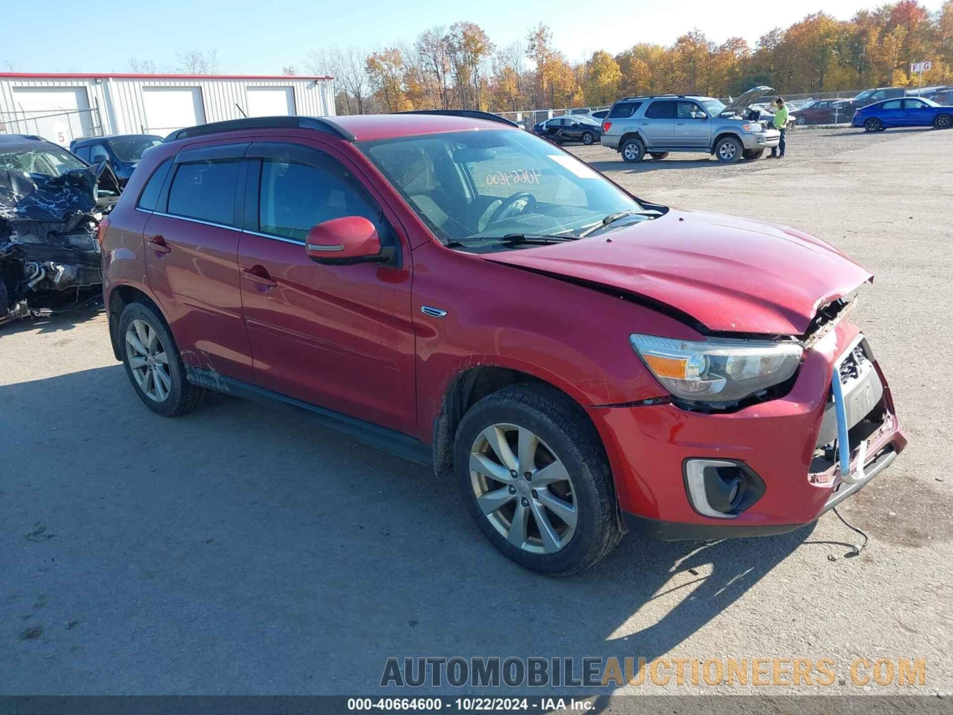 4A4AR4AW2FE059074 MITSUBISHI OUTLANDER SPORT 2015