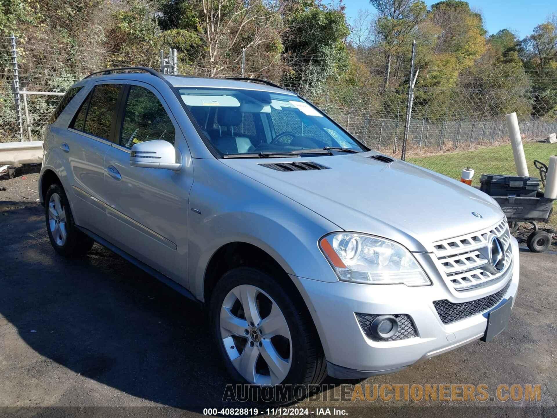 4JGBB2FBXBA626820 MERCEDES-BENZ ML 350 BLUETEC 2011