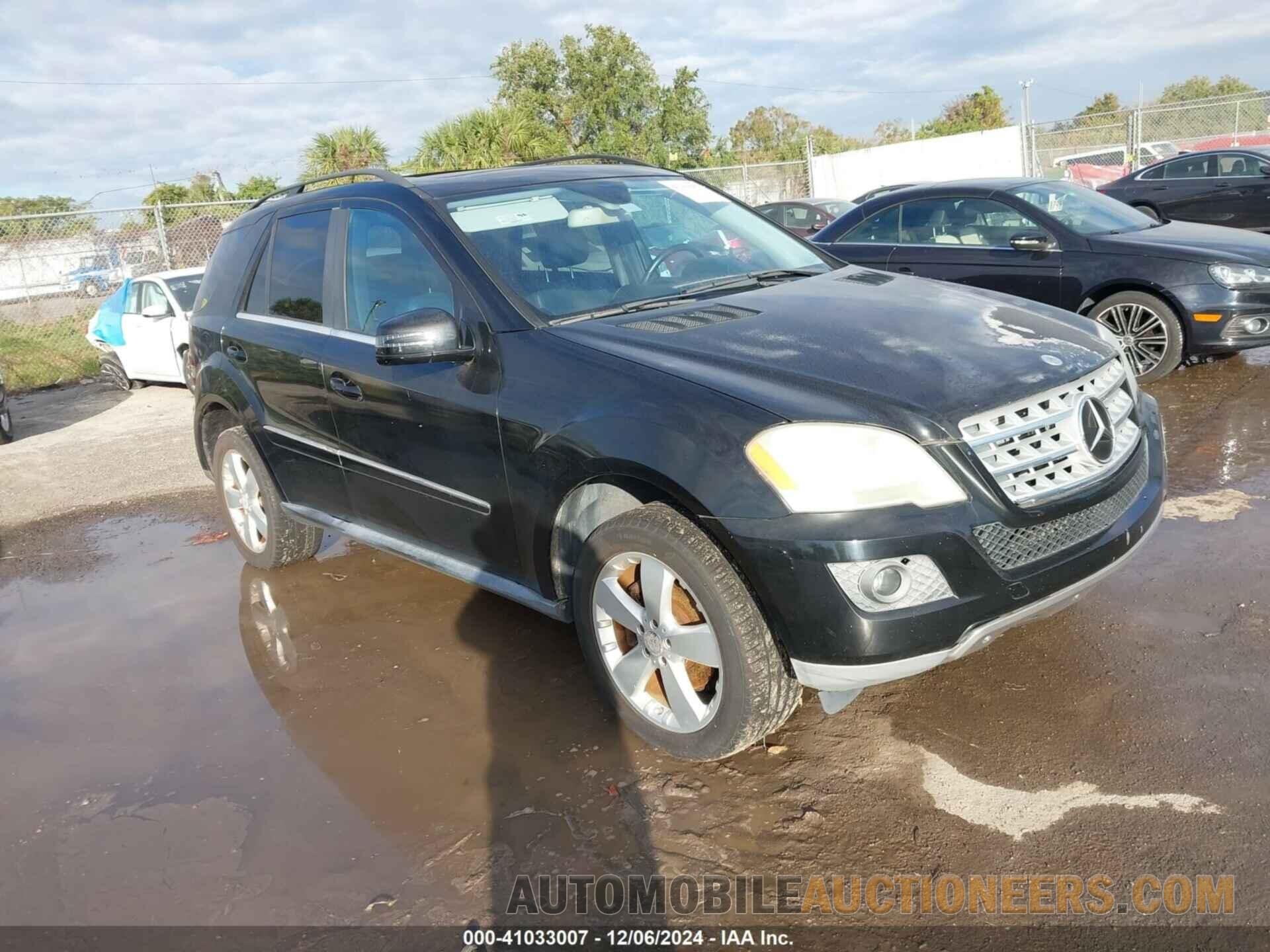 4JGBB5GB6BA641931 MERCEDES-BENZ ML 350 2011