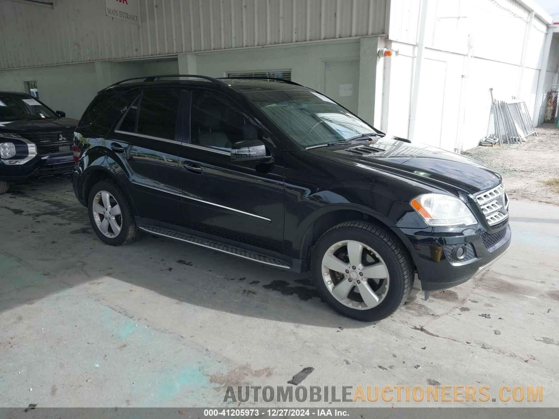 4JGBB5GB6BA740264 MERCEDES-BENZ ML 350 2011