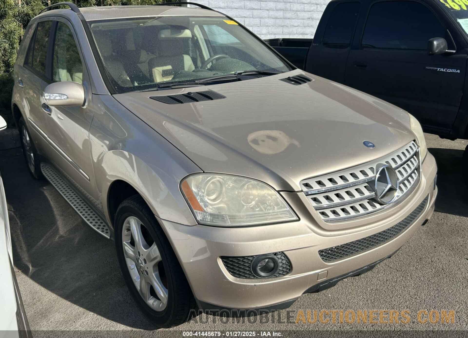 4JGBB86E07A277879 MERCEDES-BENZ ML 350 2007