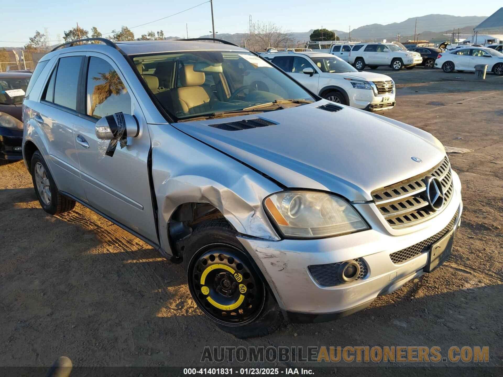 4JGBB86E27A217134 MERCEDES-BENZ ML 350 2007