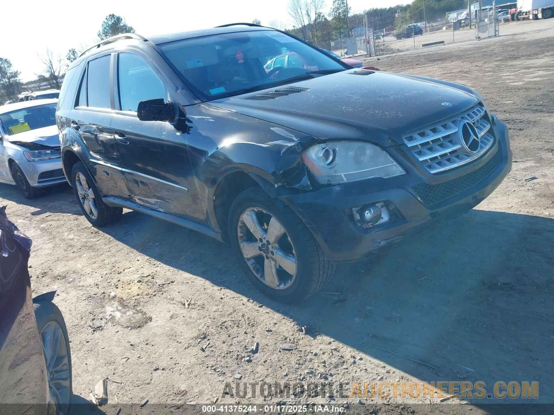 4JGBB86E89A451751 MERCEDES-BENZ ML 350 2009