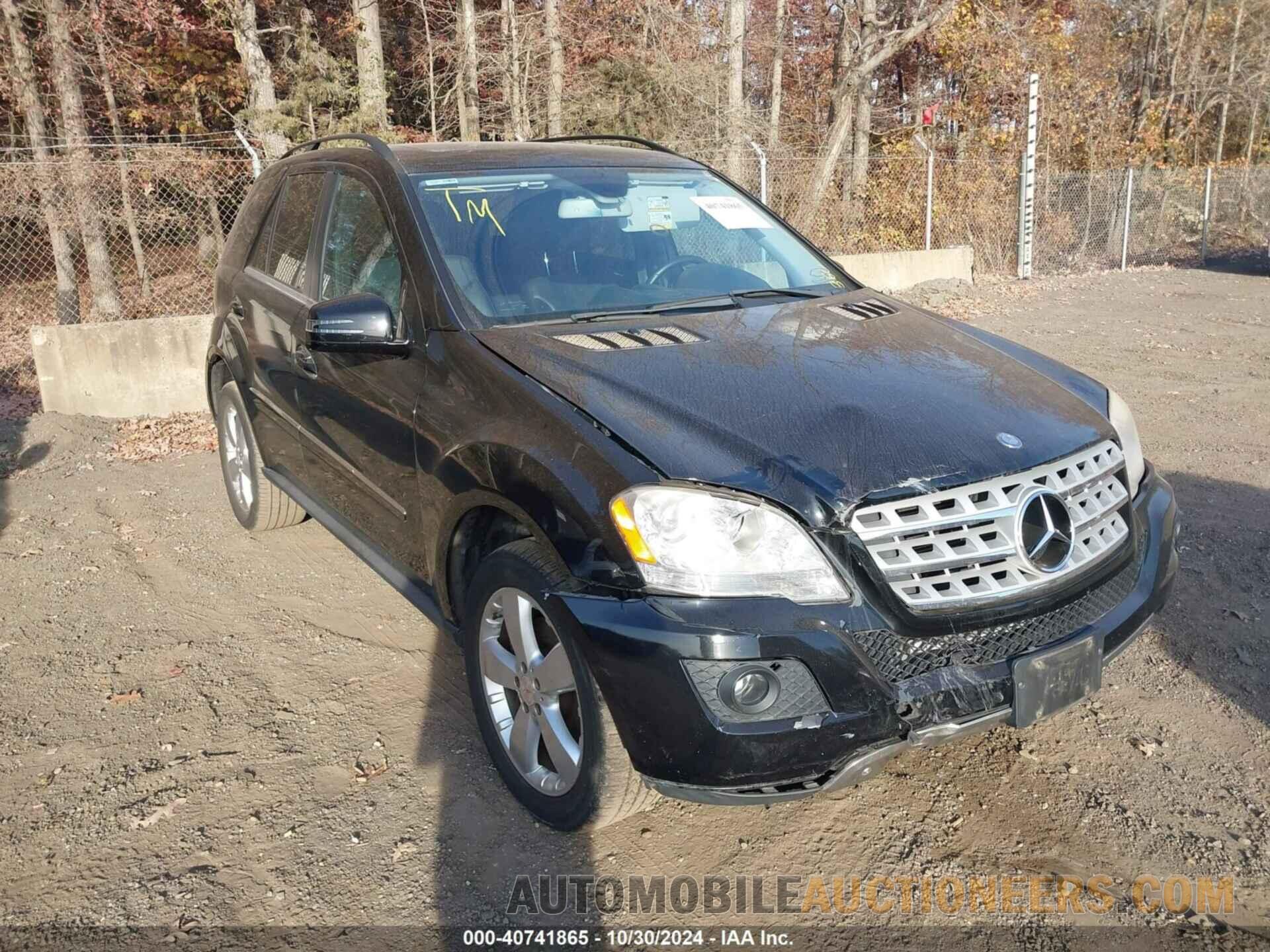 4JGBB8GB0BA704068 MERCEDES-BENZ ML 350 2011