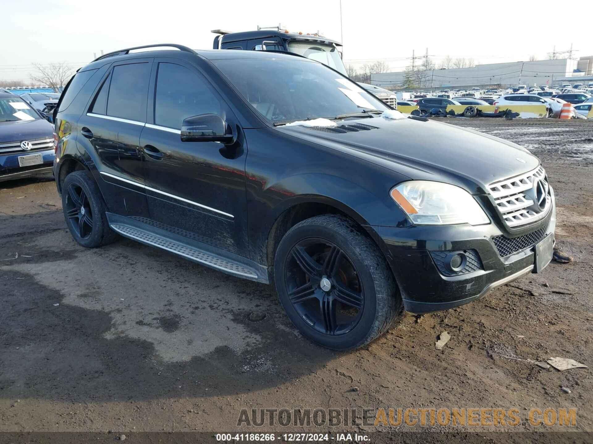 4JGBB8GB1BA705195 MERCEDES-BENZ ML 350 2011