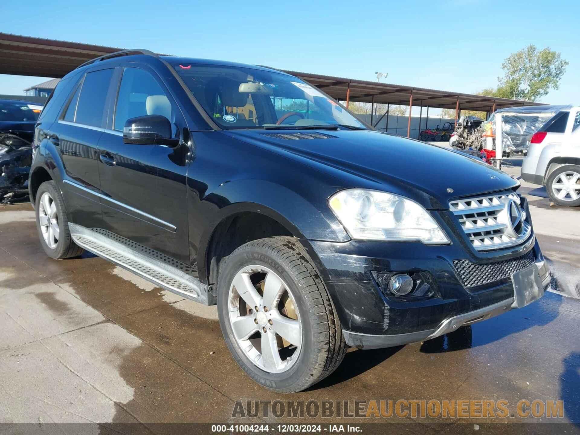 4JGBB8GB5BA673299 MERCEDES-BENZ ML 350 2011