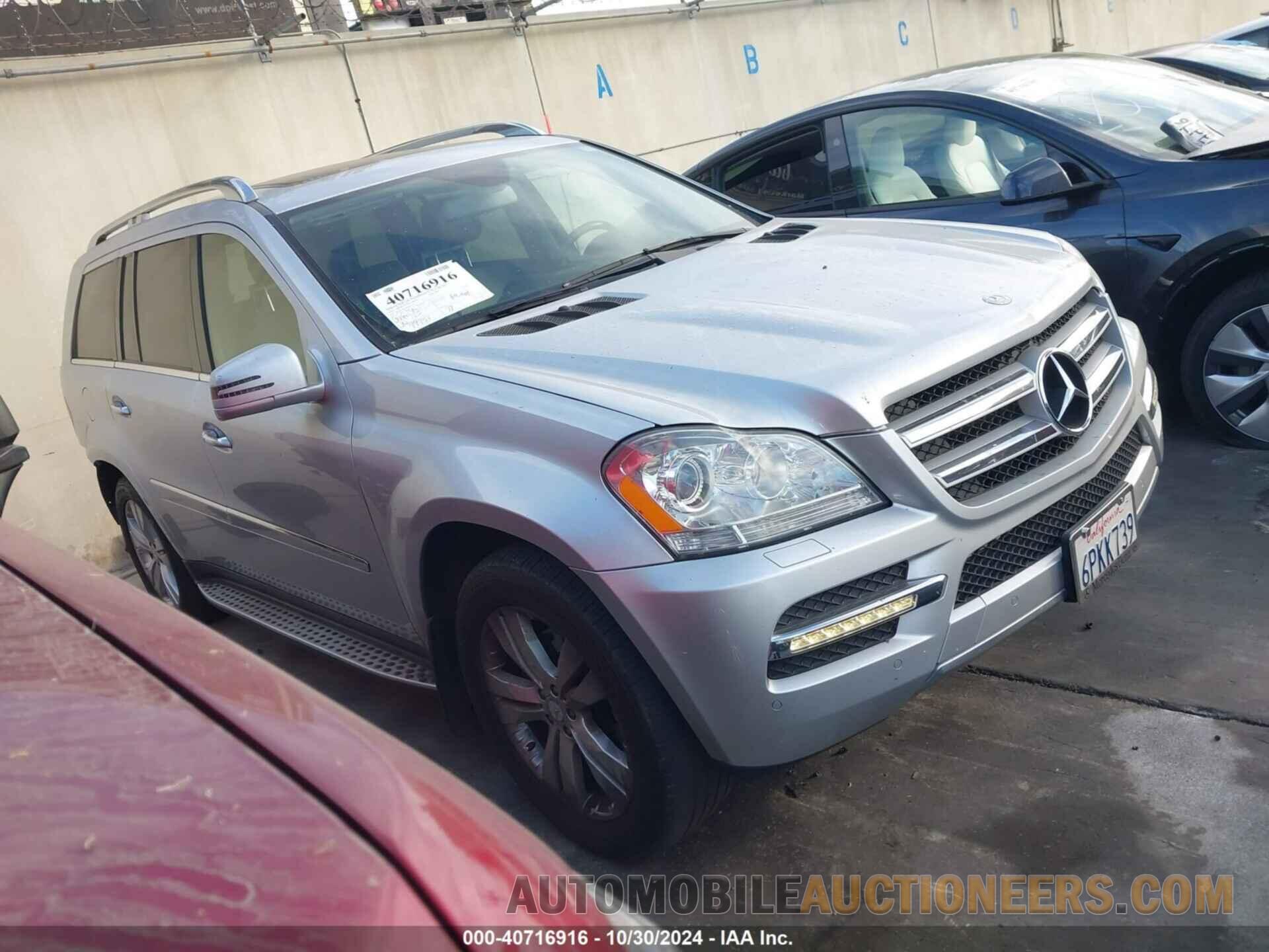 4JGBF7BE2BA697155 MERCEDES-BENZ GL 450 2011