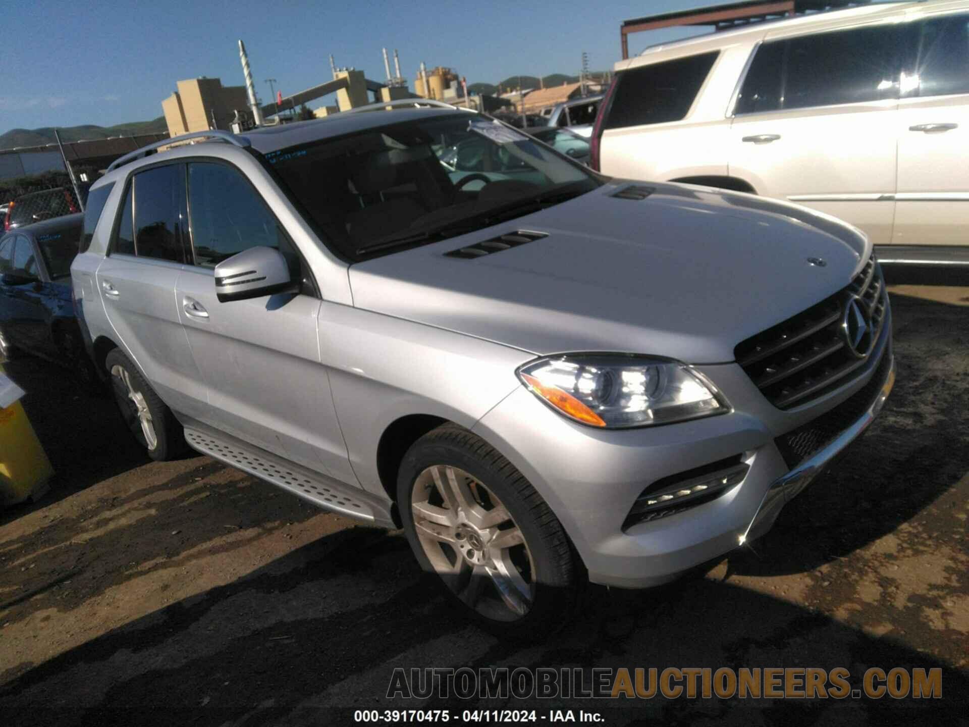 4JGDA0EB0FA489376 MERCEDES-BENZ ML 250 BLUETEC 2015