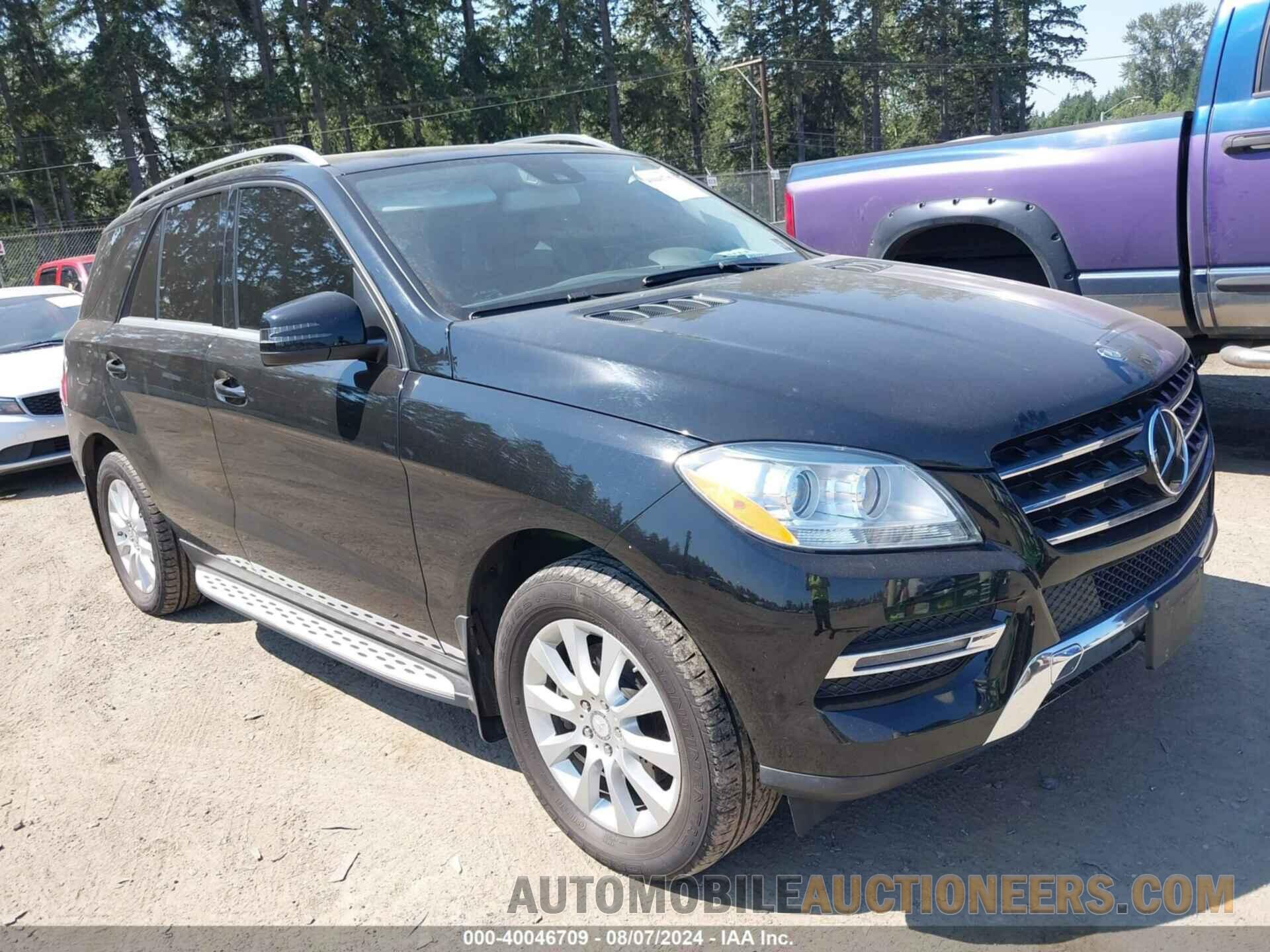 4JGDA0EB0FA547180 MERCEDES-BENZ ML 250 BLUETEC 2015