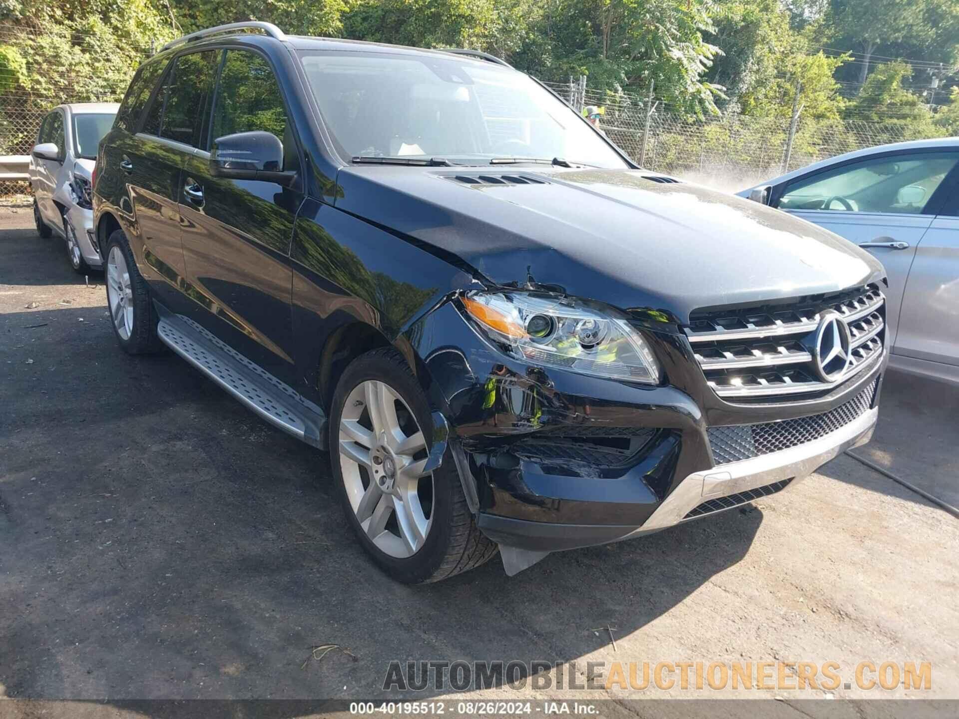 4JGDA0EB2FA469369 MERCEDES-BENZ ML 250 BLUETEC 2015