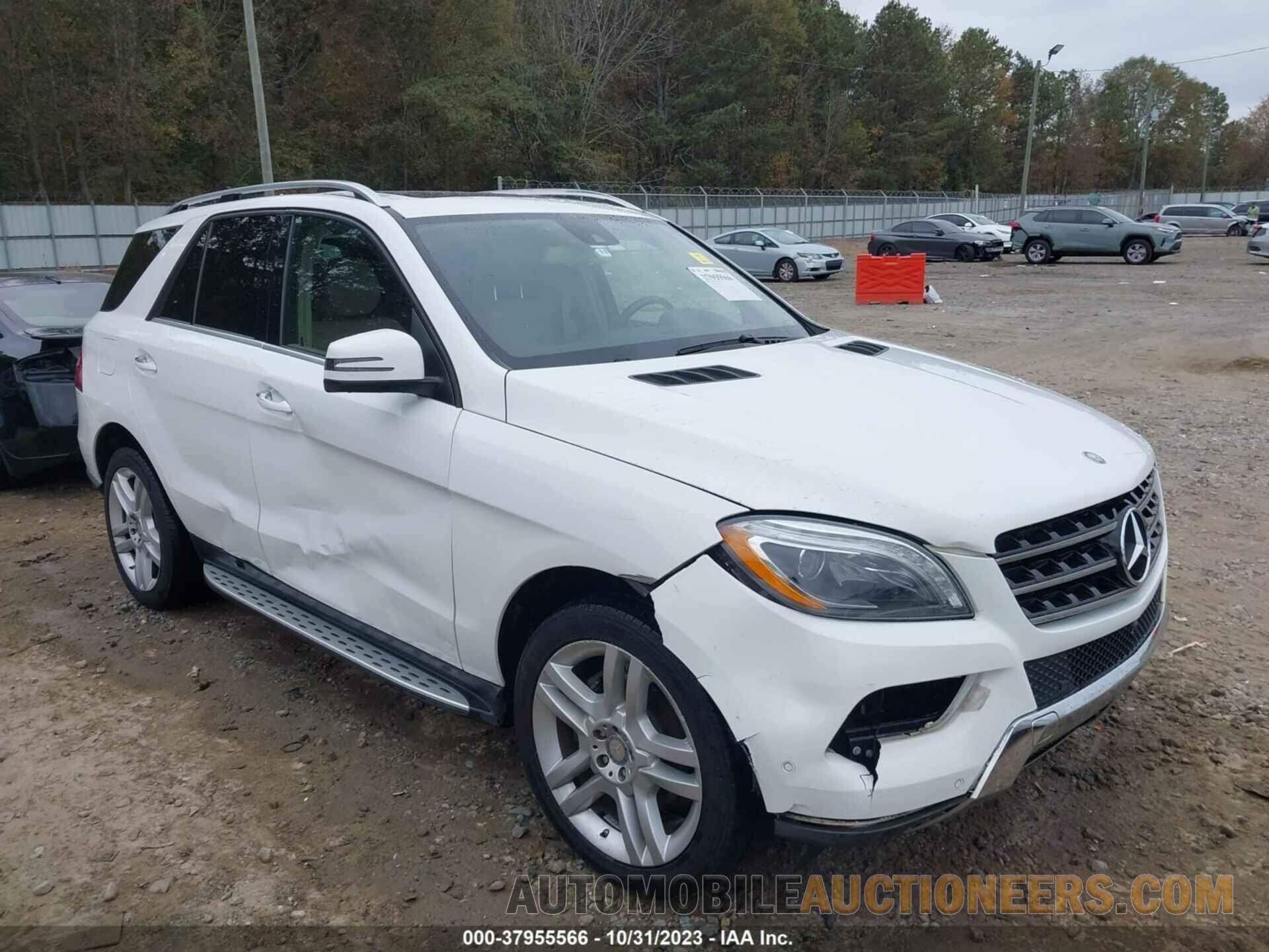 4JGDA0EB2FA489444 MERCEDES-BENZ ML 250 BLUETEC 2015