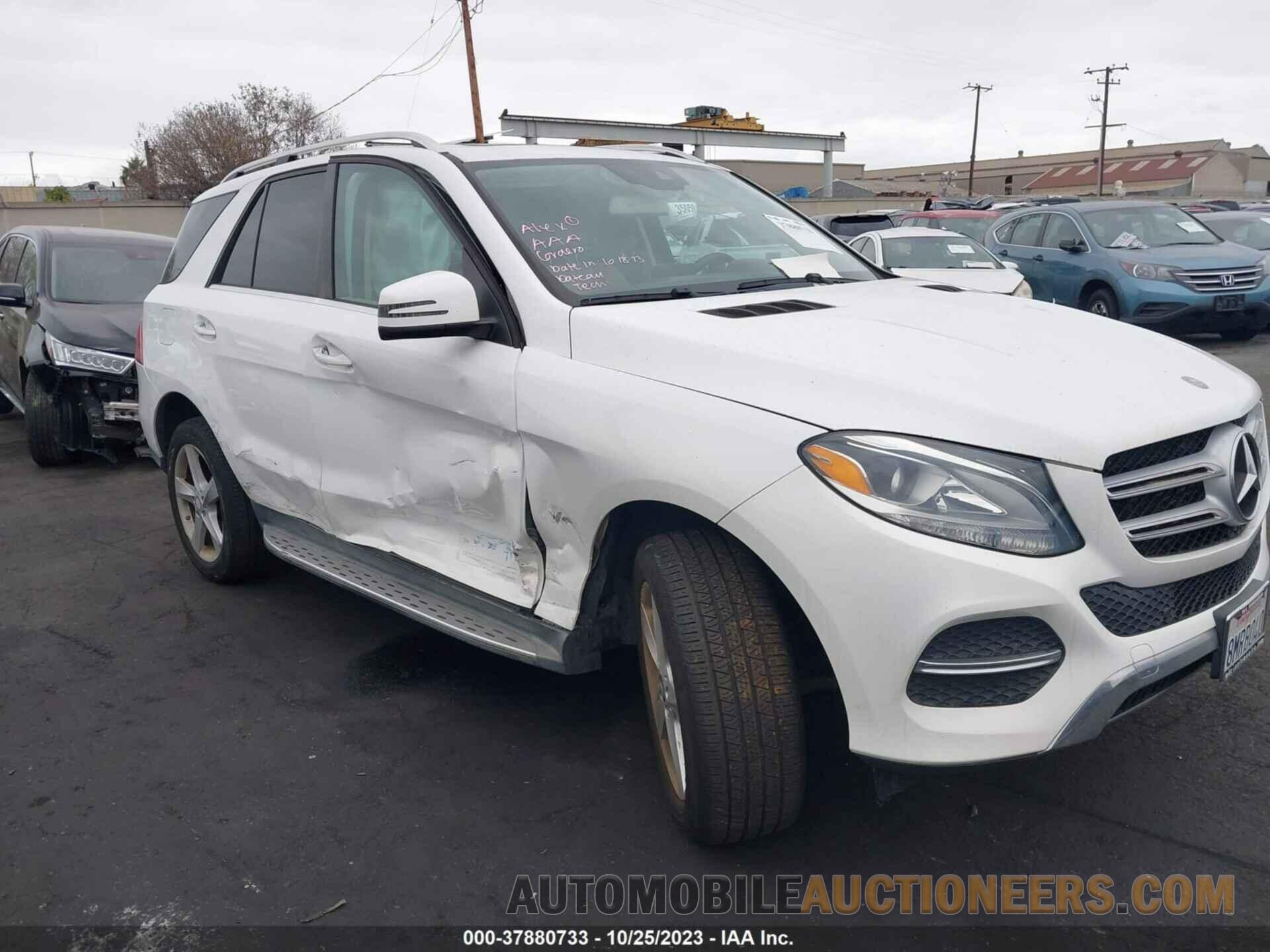 4JGDA0EB2GA620342 MERCEDES-BENZ GLE 2016