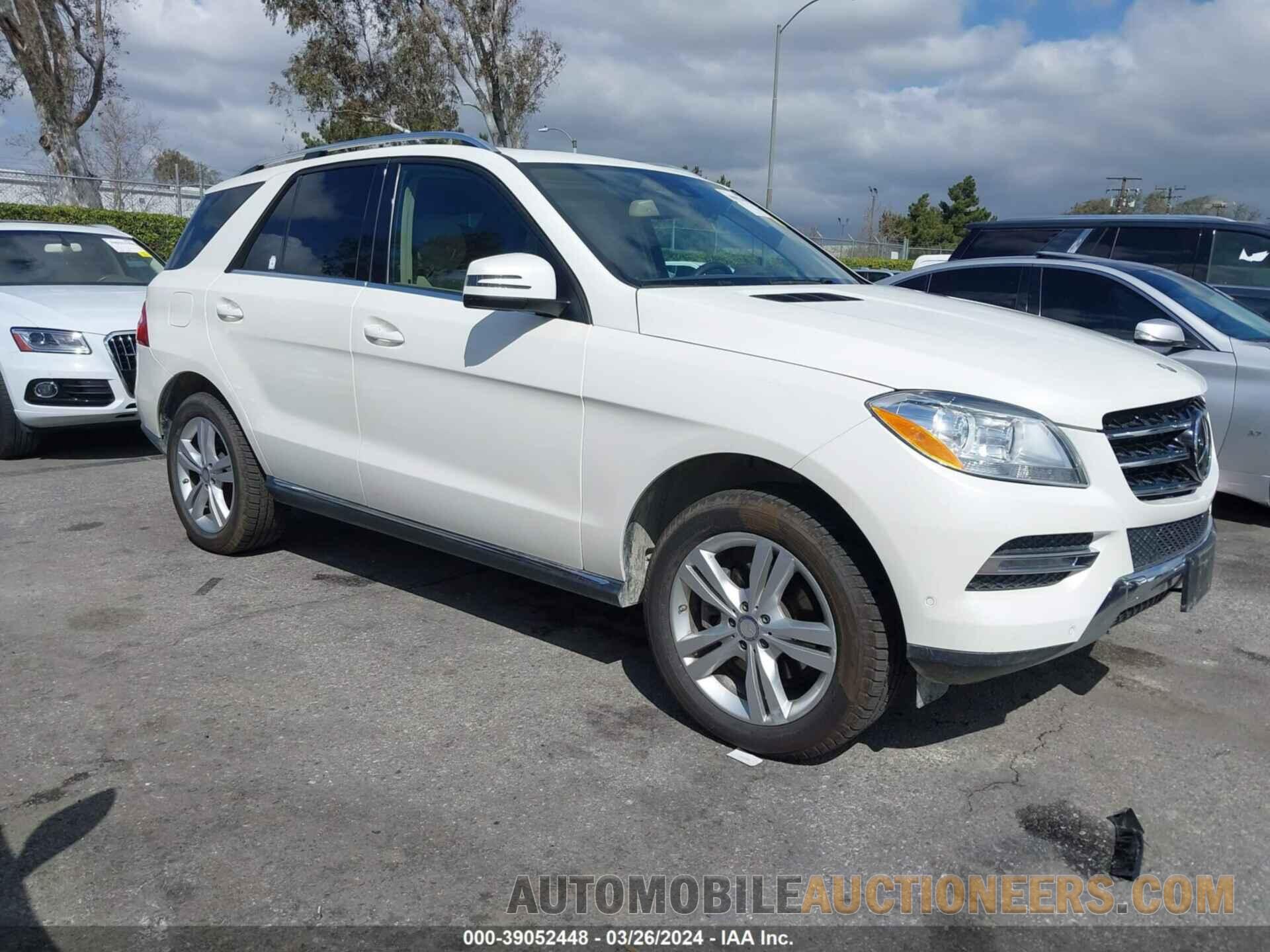 4JGDA0EB4FA561048 MERCEDES-BENZ ML 250 BLUETEC 2015