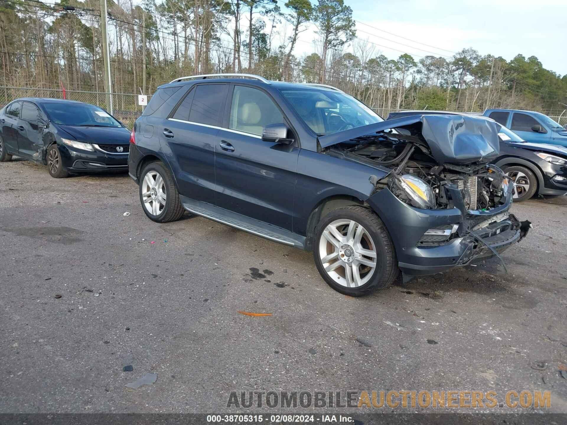 4JGDA0EB5FA523666 MERCEDES-BENZ ML 250 BLUETEC 2015