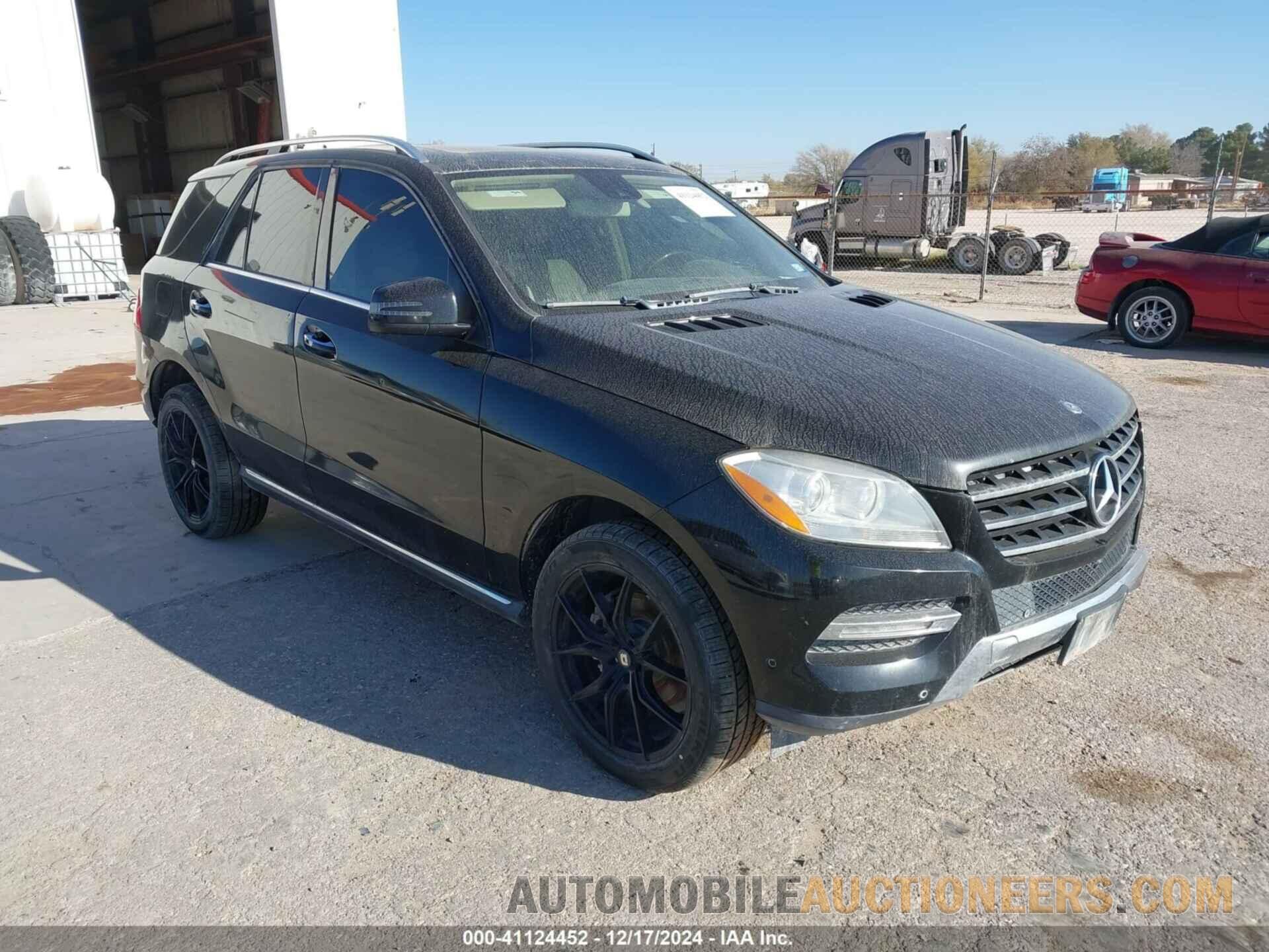 4JGDA0EB6FA541299 MERCEDES-BENZ ML 250 BLUETEC 2015