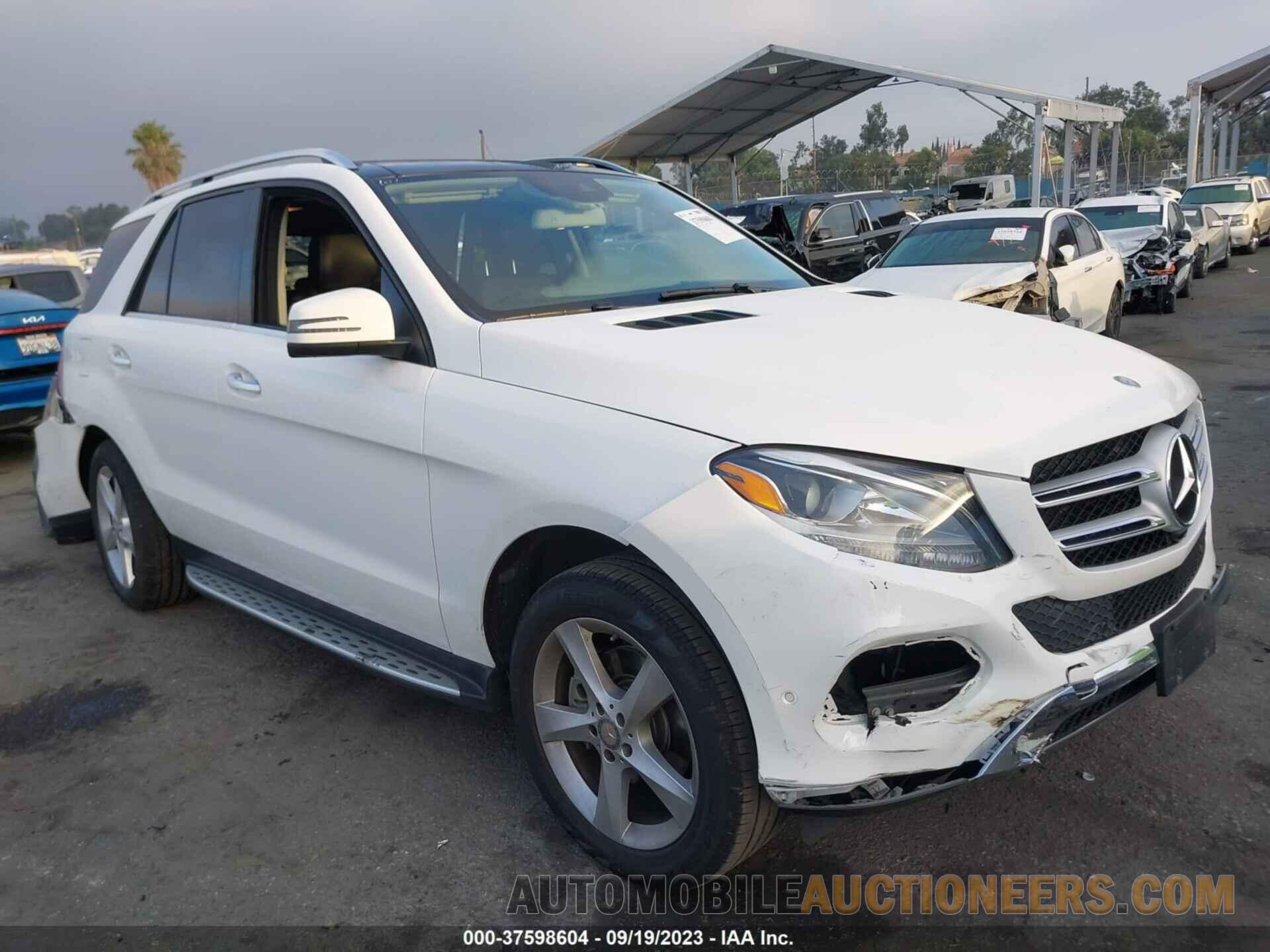 4JGDA0EB6GA682987 MERCEDES-BENZ GLE 2016