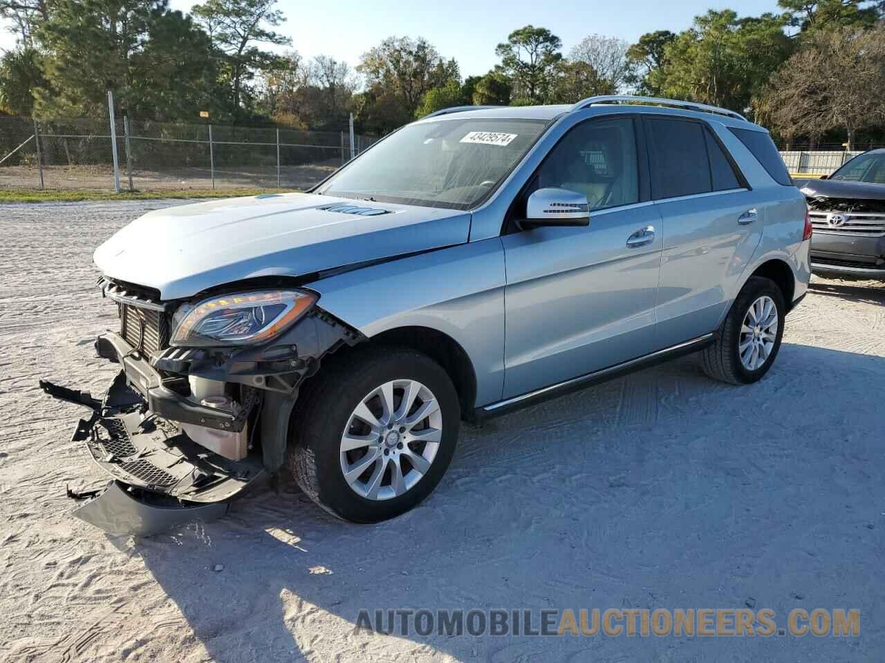 4JGDA0EB7FA525080 MERCEDES-BENZ M-CLASS 2015