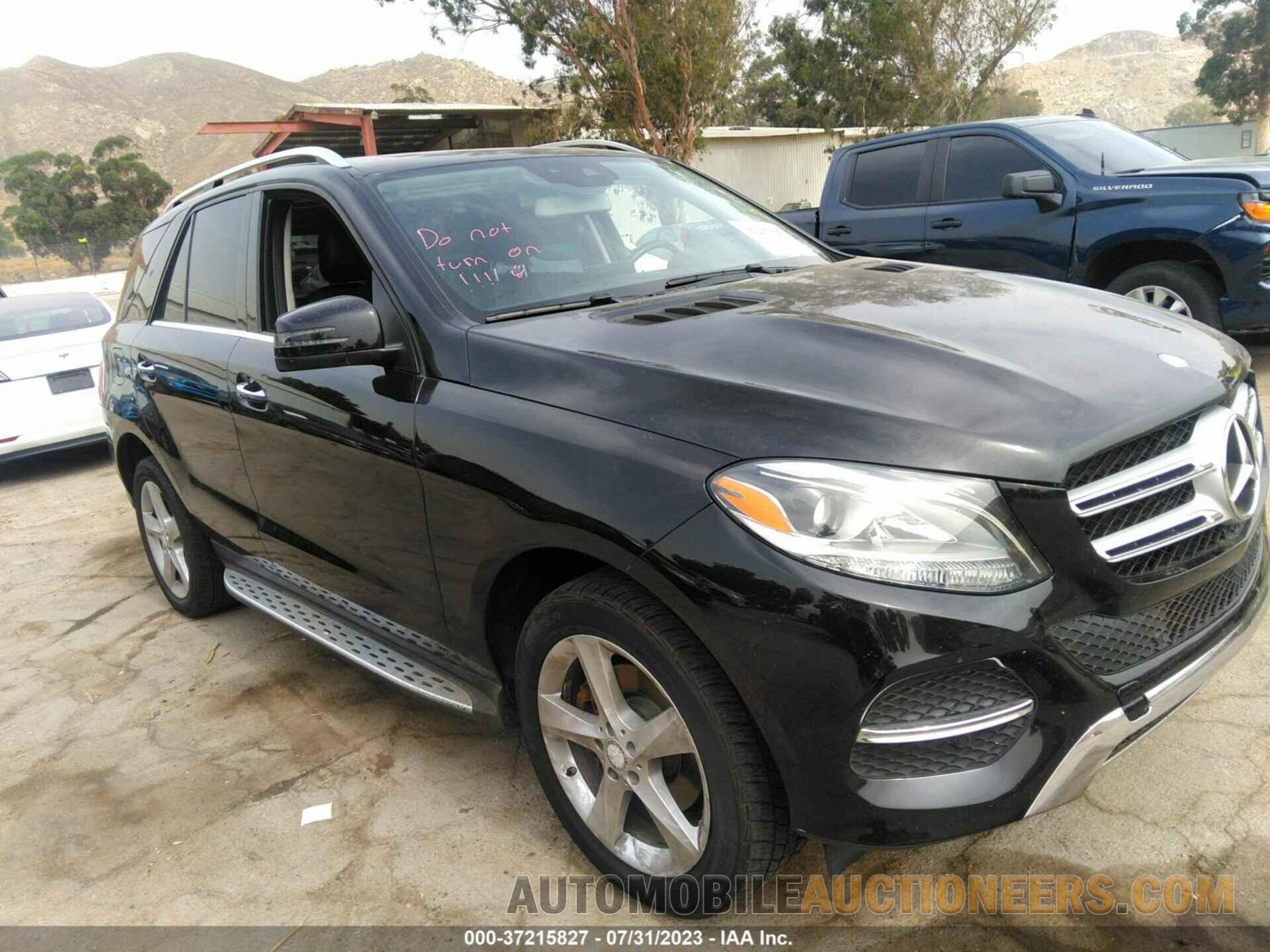 4JGDA0EB7GA629974 MERCEDES-BENZ GLE 2016