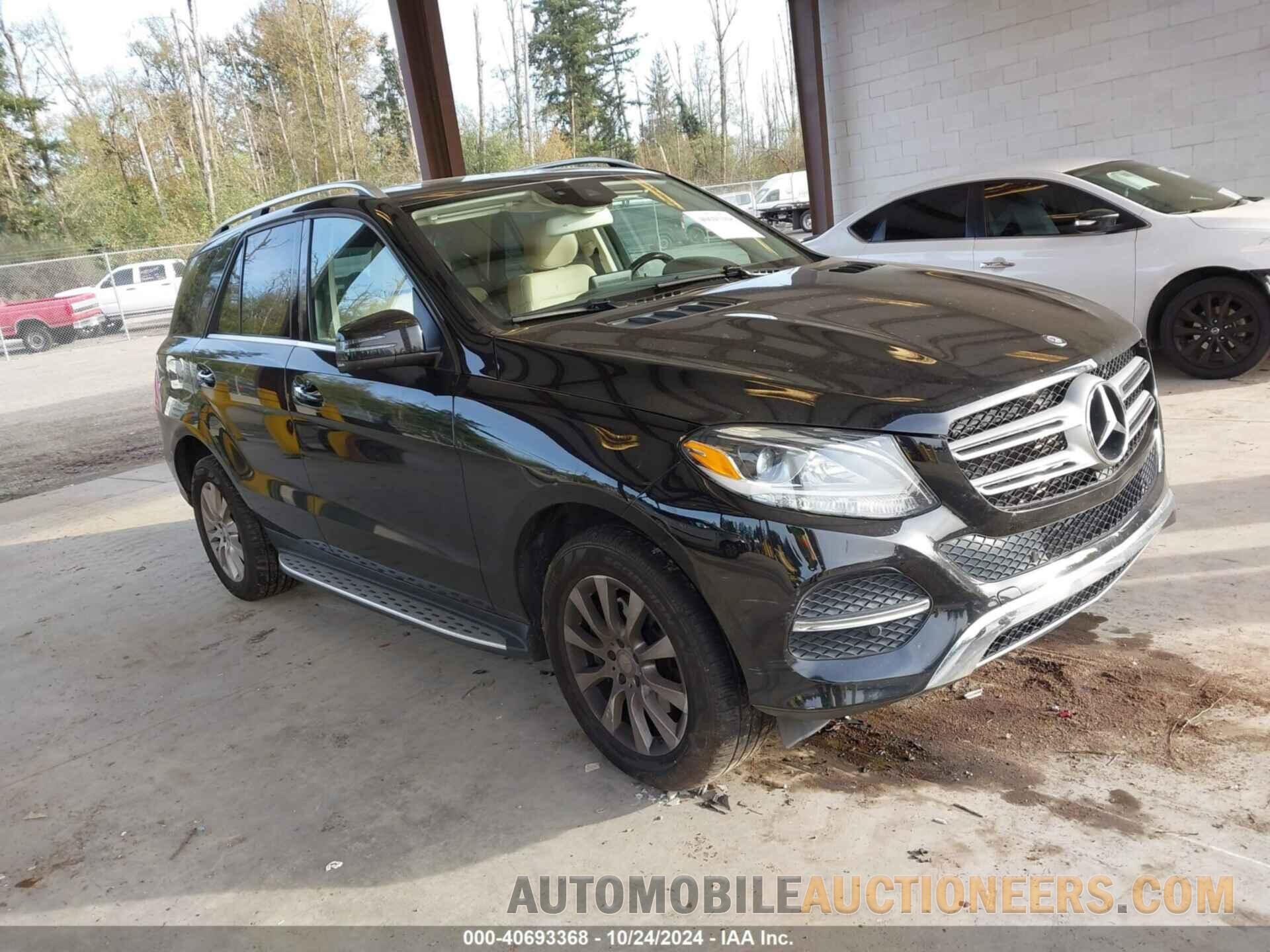 4JGDA0EB7GA800190 MERCEDES-BENZ GLE 300D 2016