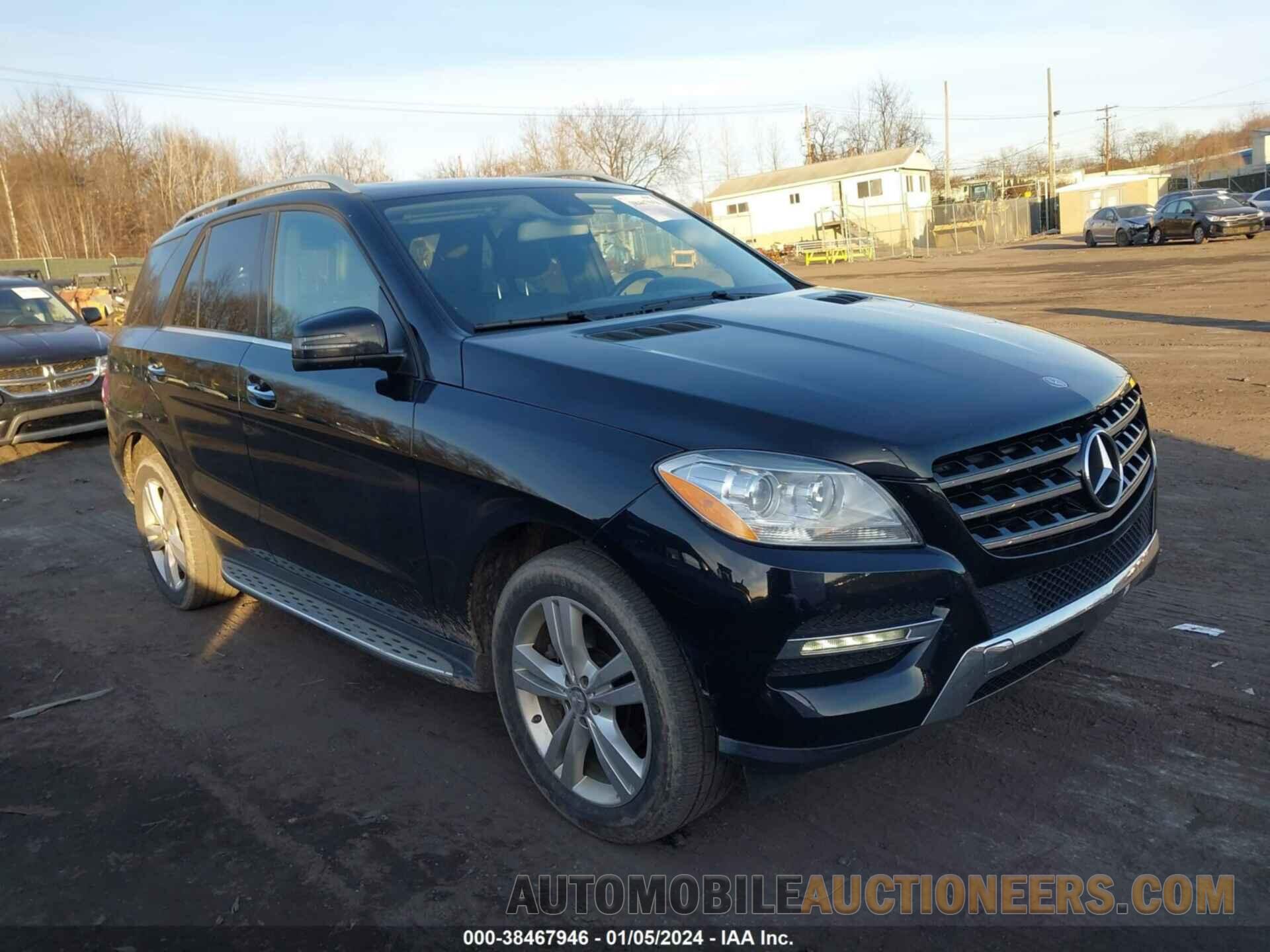 4JGDA0EB8FA570142 MERCEDES-BENZ ML 250 BLUETEC 2015