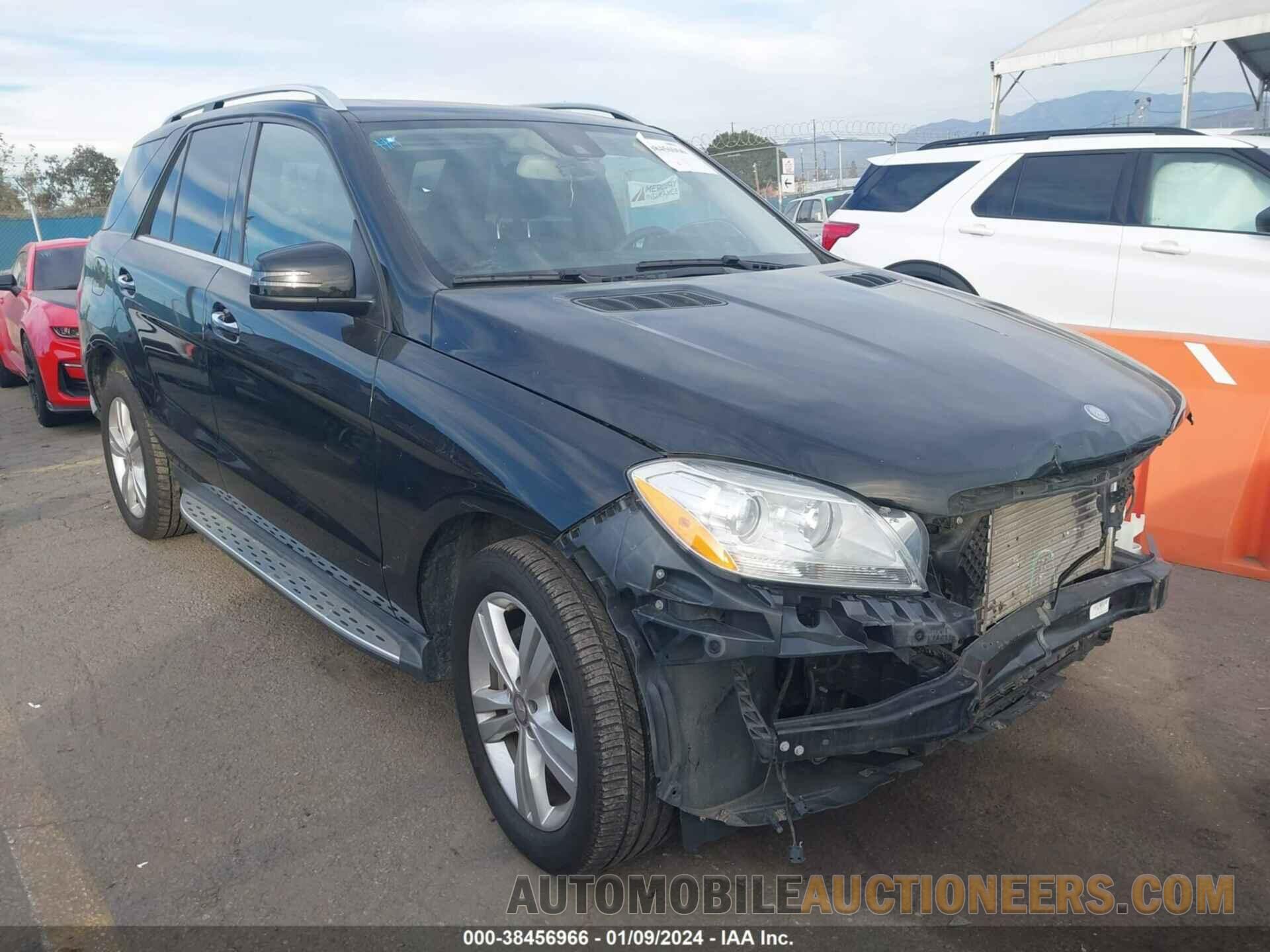 4JGDA0EB9FA471071 MERCEDES-BENZ ML 250 BLUETEC 2015