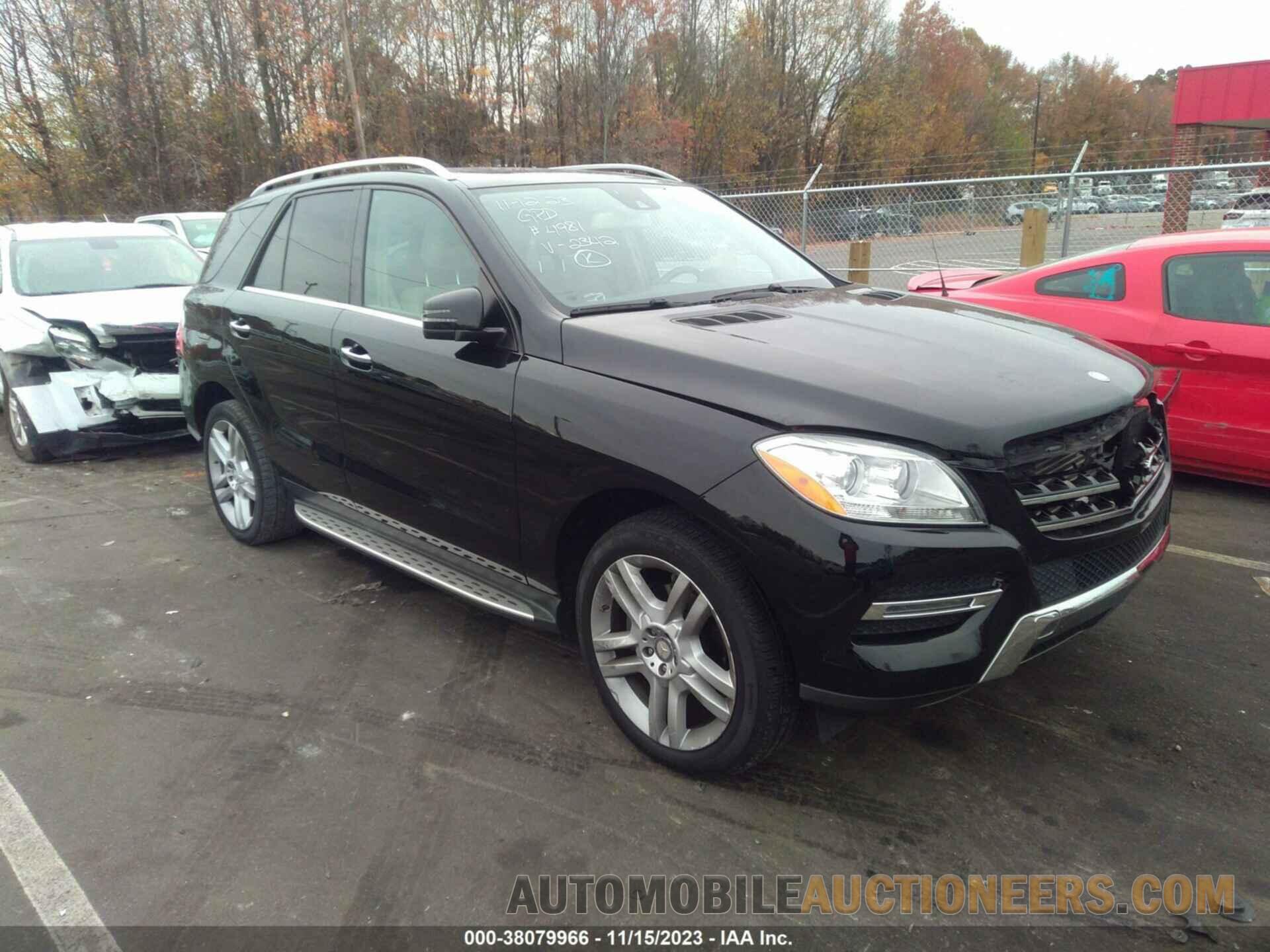 4JGDA0EB9FA492342 MERCEDES-BENZ ML 250 BLUETEC 2015