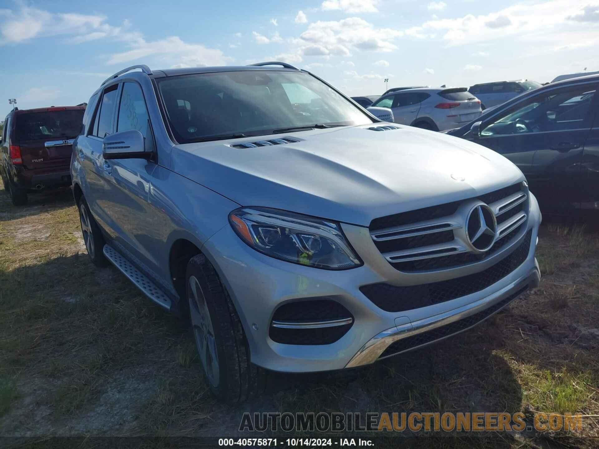 4JGDA0EB9GA711317 MERCEDES-BENZ GLE 300D 2016