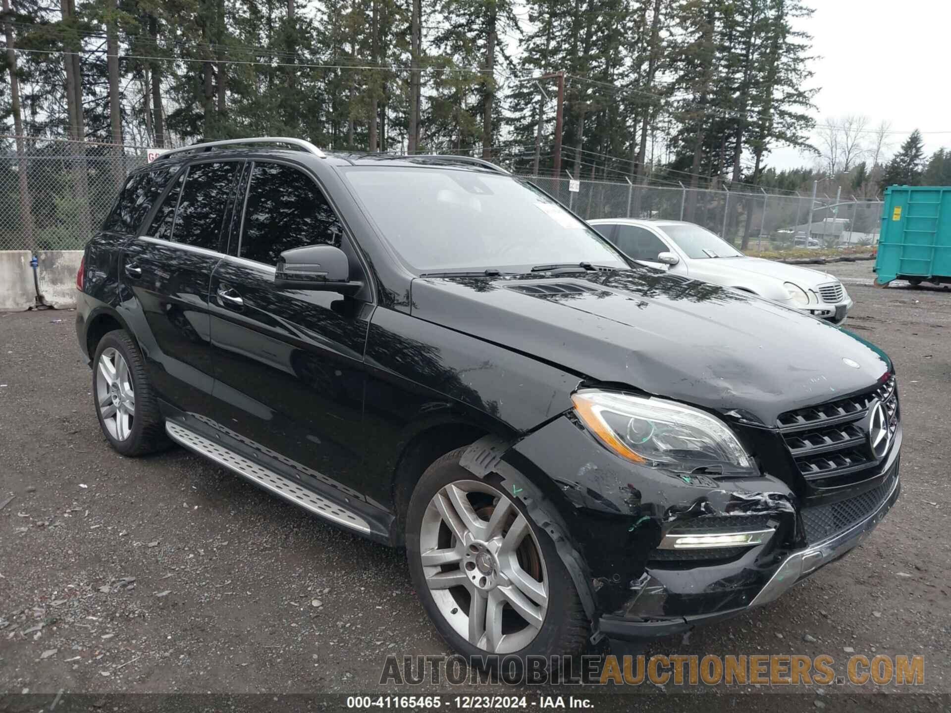 4JGDA2EB0DA209979 MERCEDES-BENZ ML 350 BLUETEC 2013