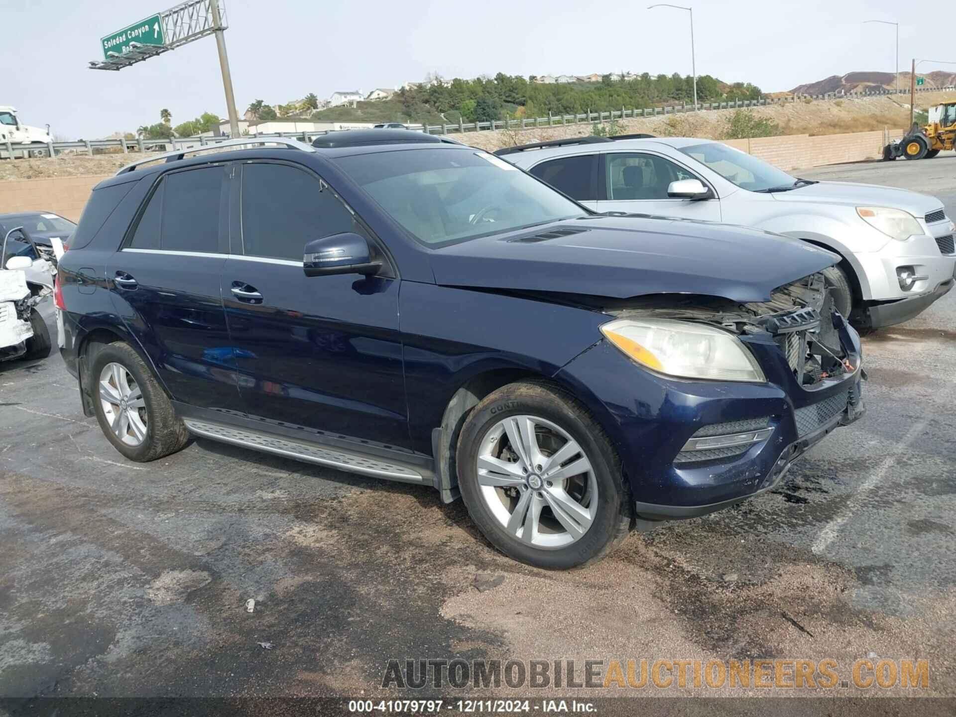 4JGDA2EB0EA318802 MERCEDES-BENZ ML 350 BLUETEC 2014