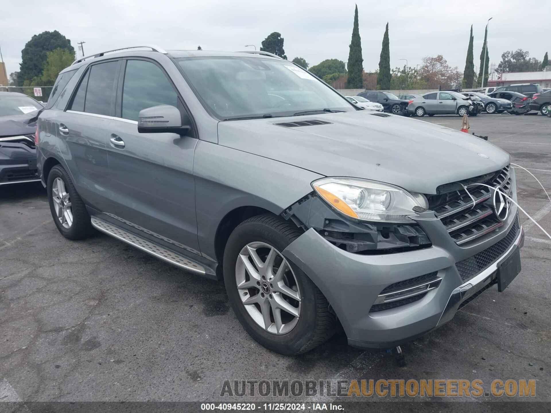 4JGDA2EB1EA290458 MERCEDES-BENZ ML 350 BLUETEC 2014