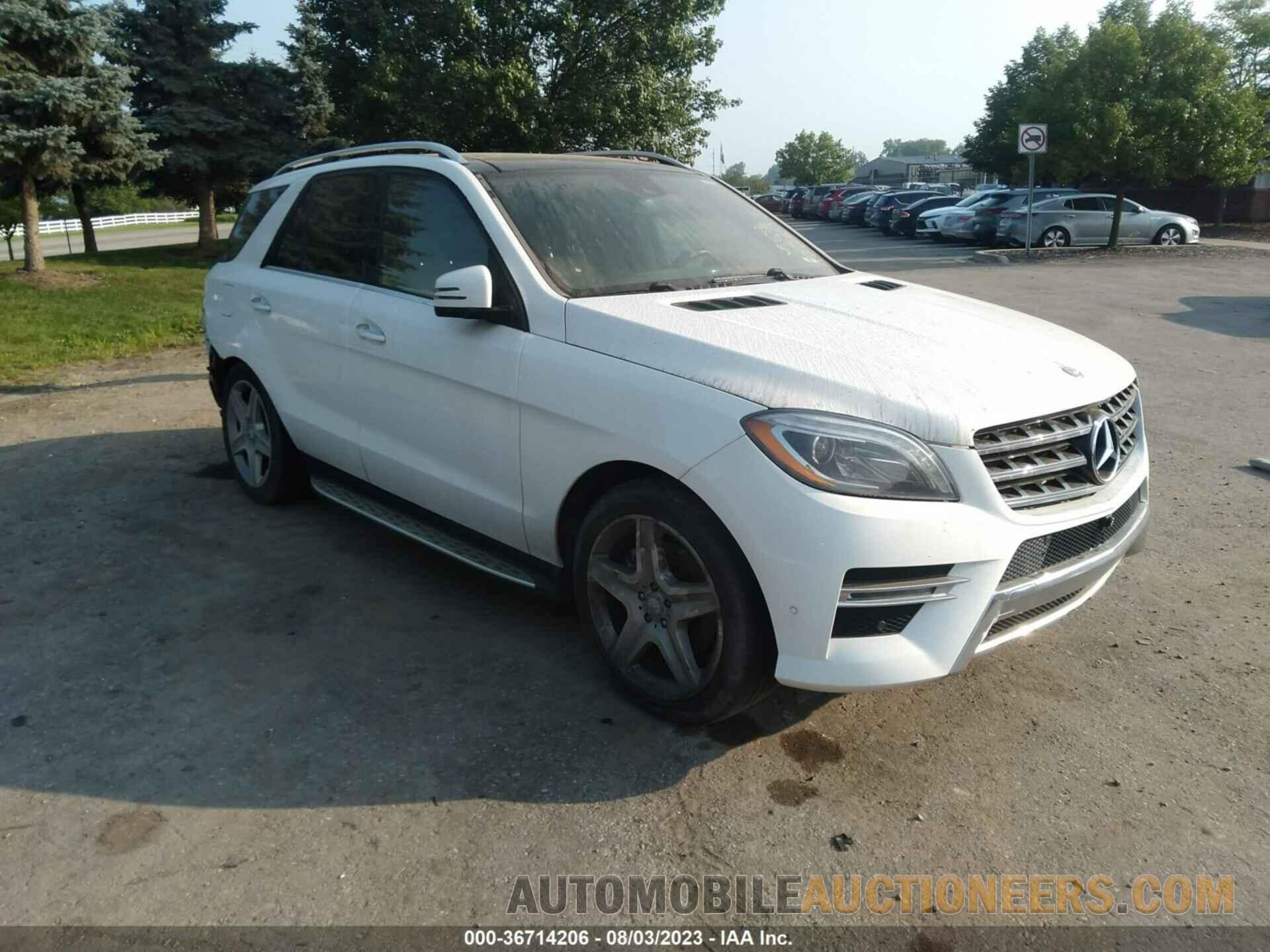 4JGDA2EB2FA507193 MERCEDES-BENZ M-CLASS 2015