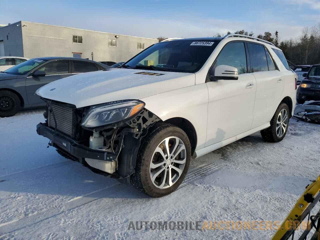 4JGDA2EB5GA636000 MERCEDES-BENZ GLE-CLASS 2016