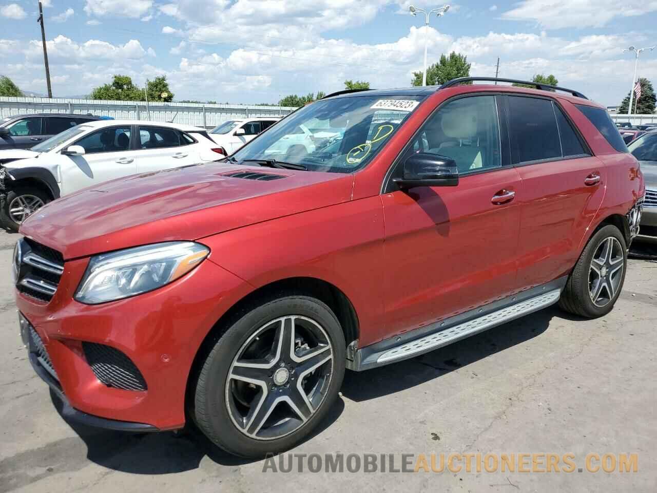 4JGDA5GB1GA666075 MERCEDES-BENZ GLE-CLASS 2016