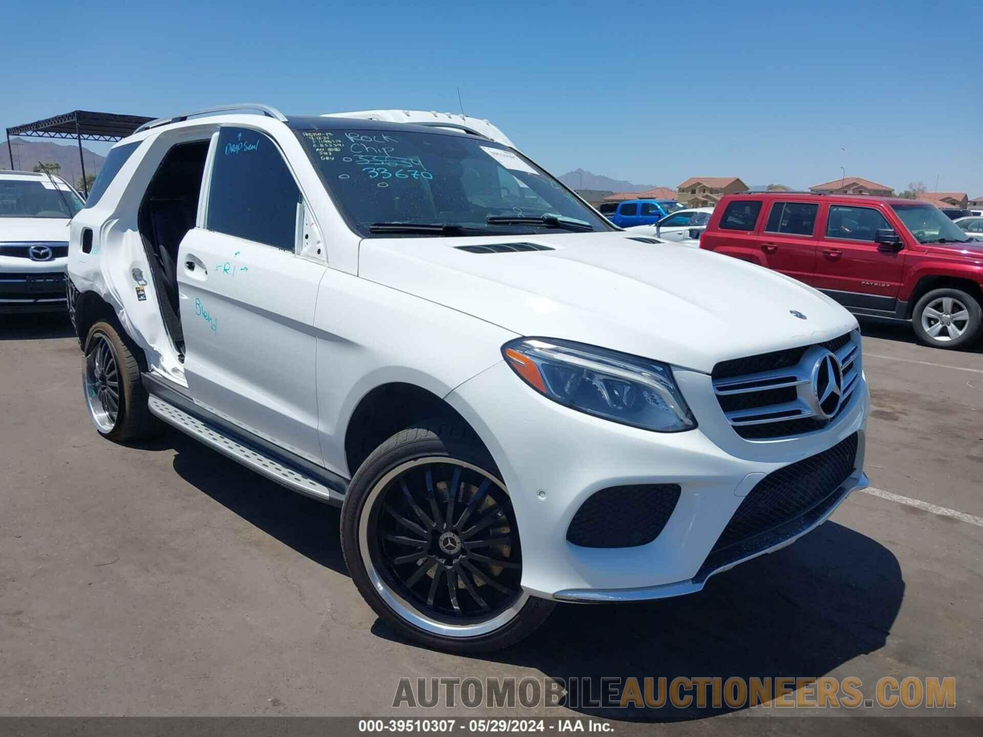 4JGDA5GB1JB157900 MERCEDES-BENZ GLE 2018