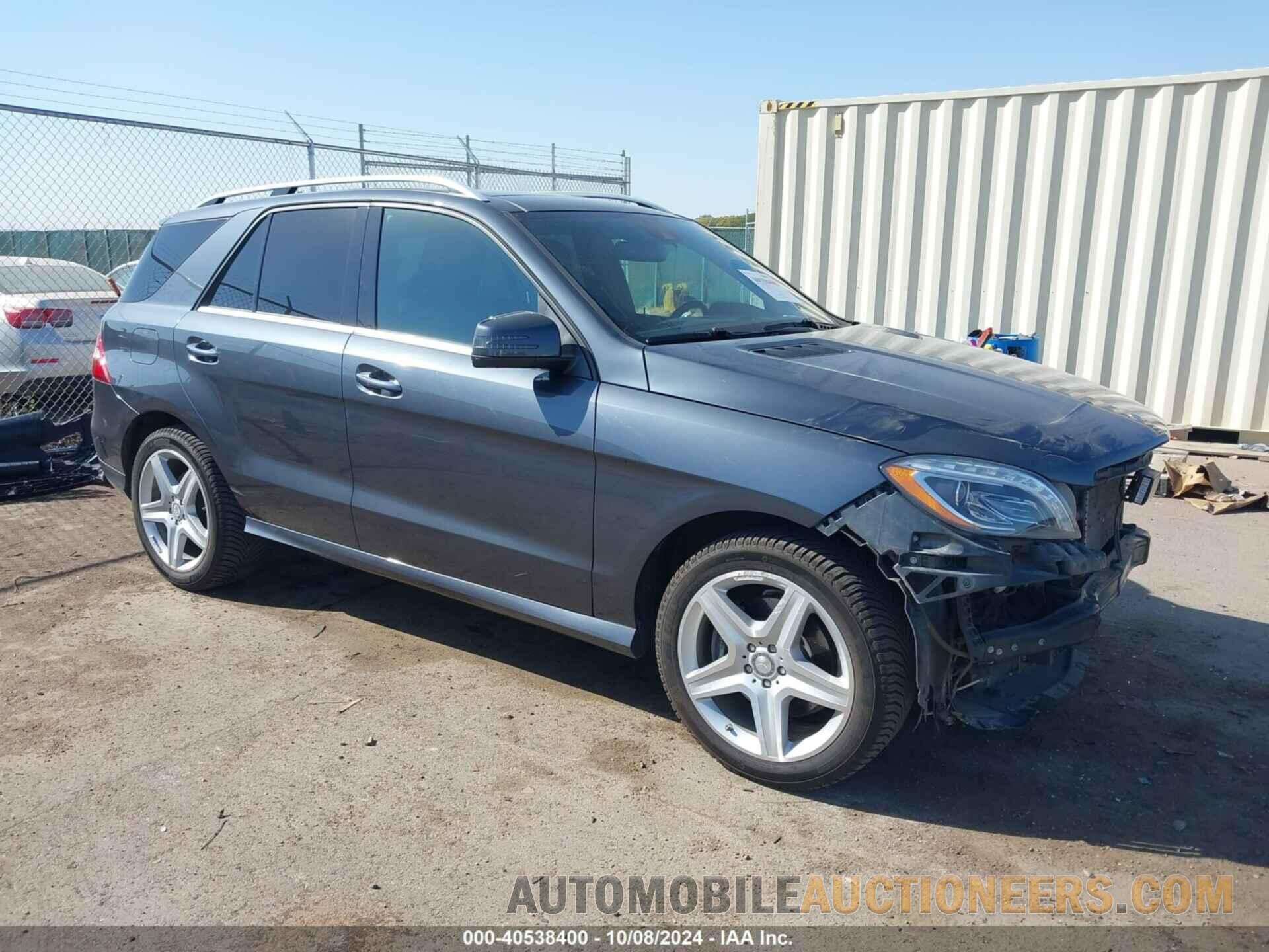 4JGDA5GB2FA470645 MERCEDES-BENZ M-CLASS 2015