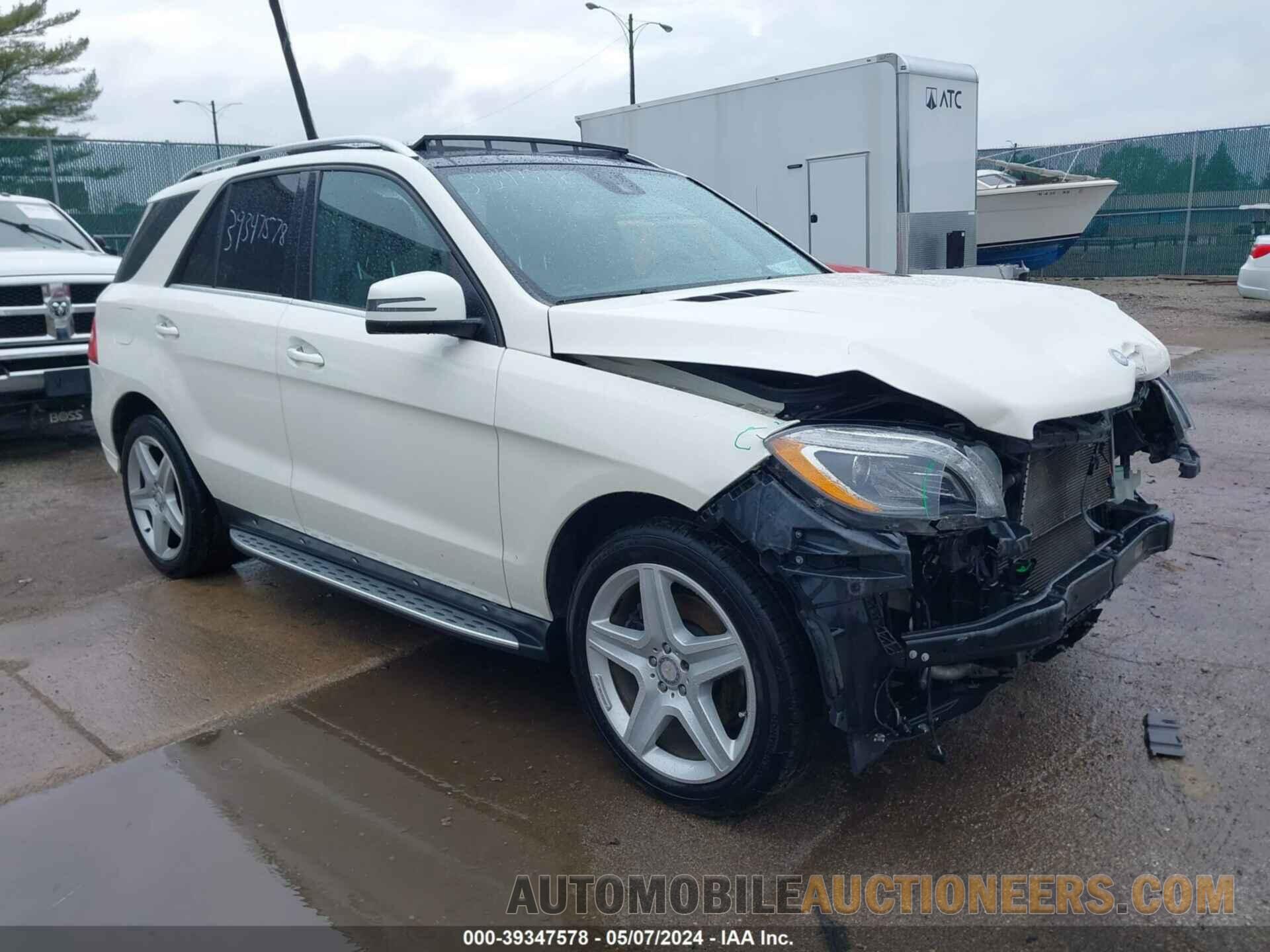 4JGDA5GB3FA534482 MERCEDES-BENZ ML 400 2015