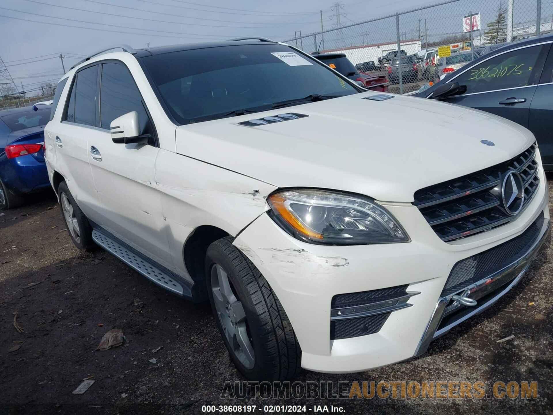 4JGDA5GB3FA612968 MERCEDES-BENZ ML 400 2015