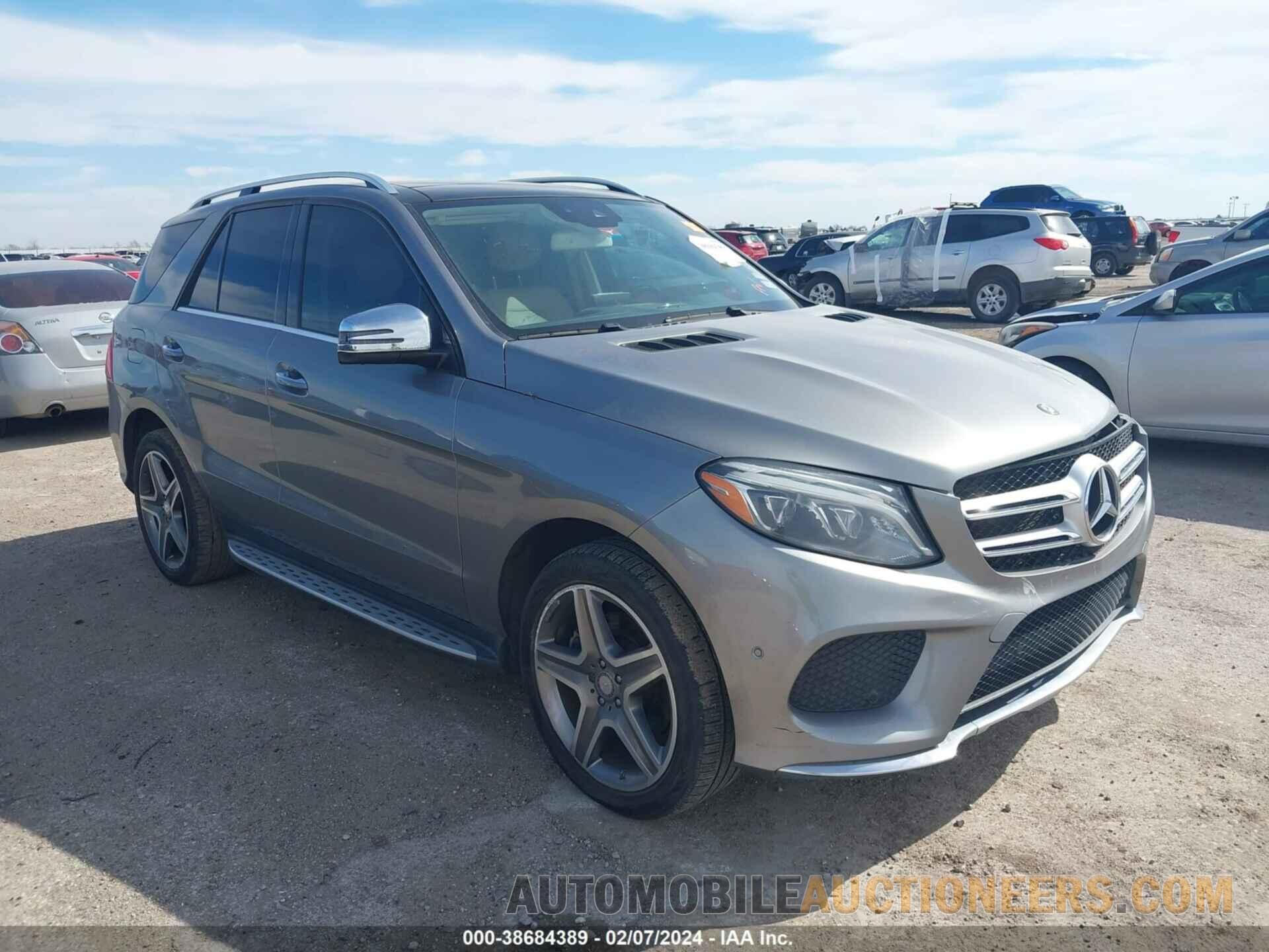 4JGDA5GB3GA653263 MERCEDES-BENZ GLE 400 2016