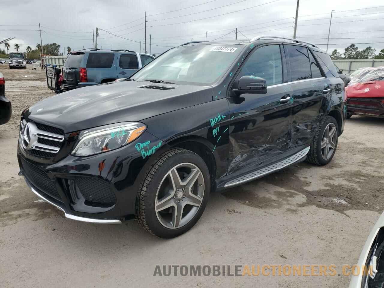 4JGDA5GB3HA860222 MERCEDES-BENZ GLE-CLASS 2017