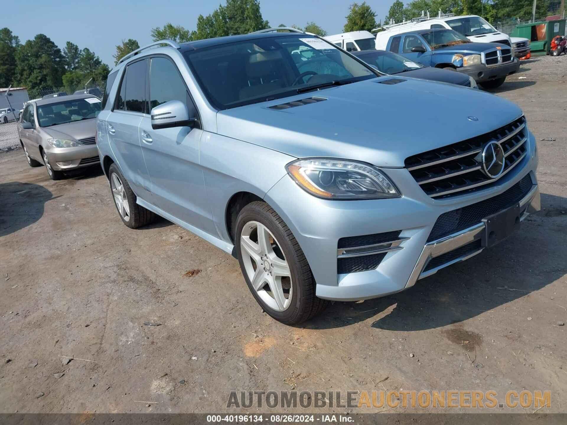 4JGDA5GB4FA470484 MERCEDES-BENZ ML 400 2015